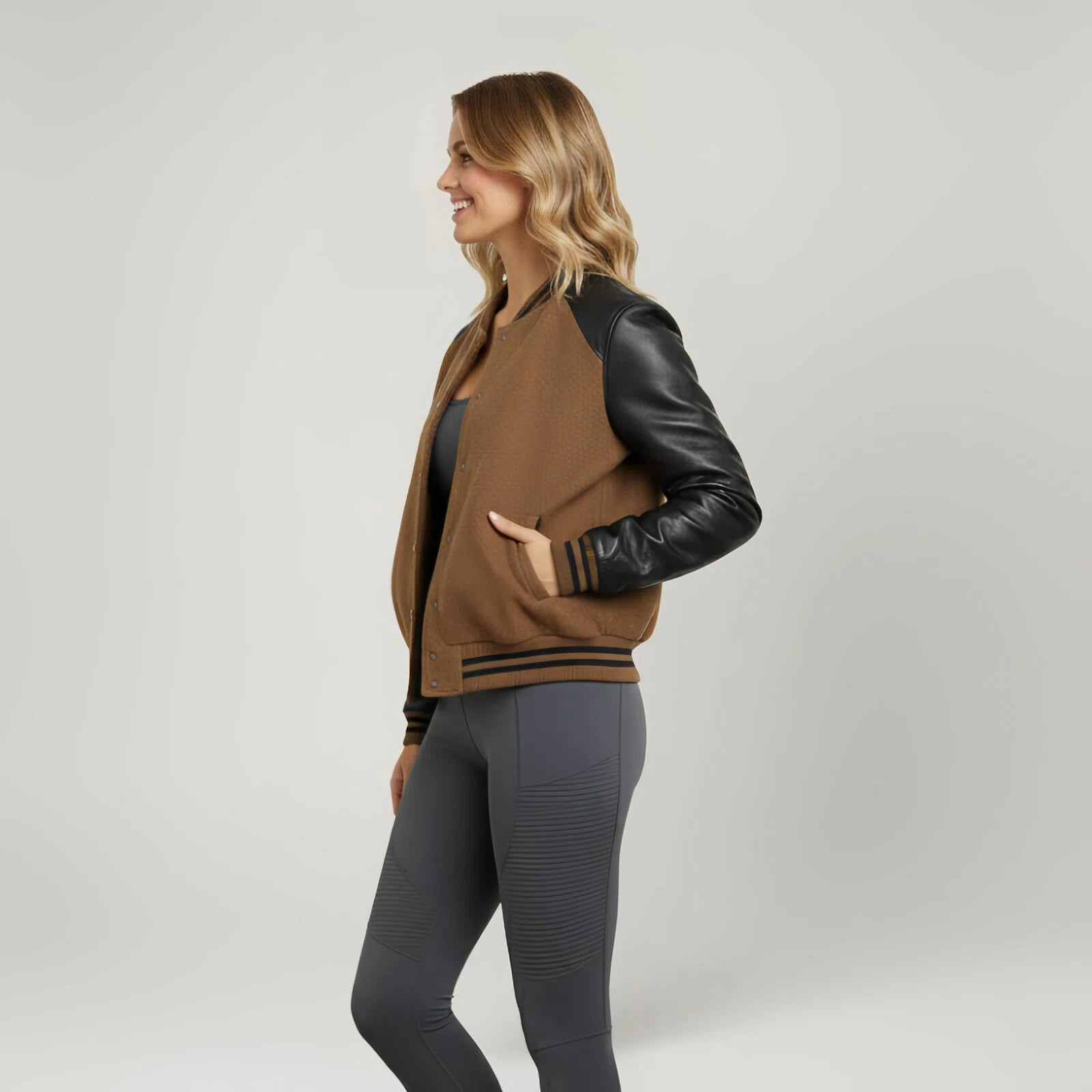 “Hybrid Core” – Varsity leather with sporty construction