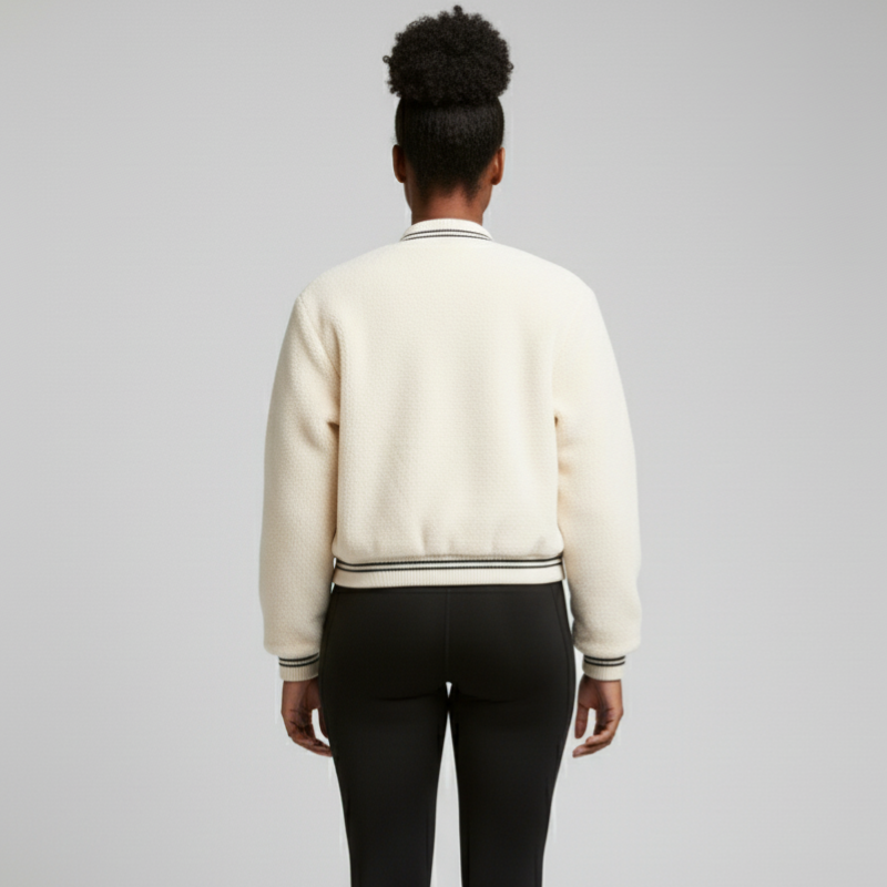 Vanilla Sportiva – Gomovelive Sherpa Varsity Jacket