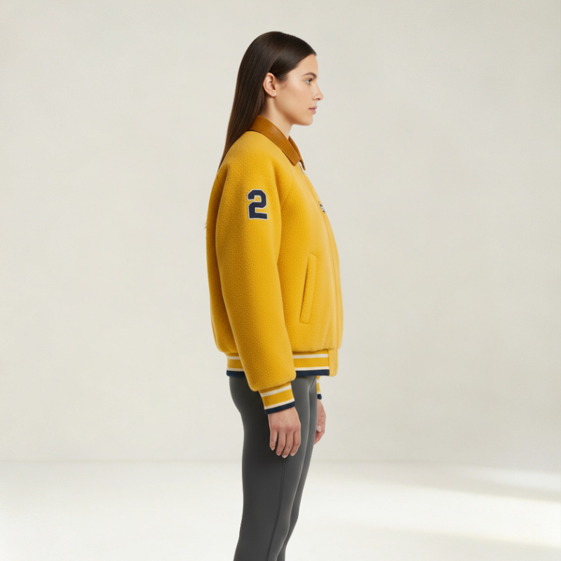 "Giacca Lei90 Revival" – Energia college, anima artigianale