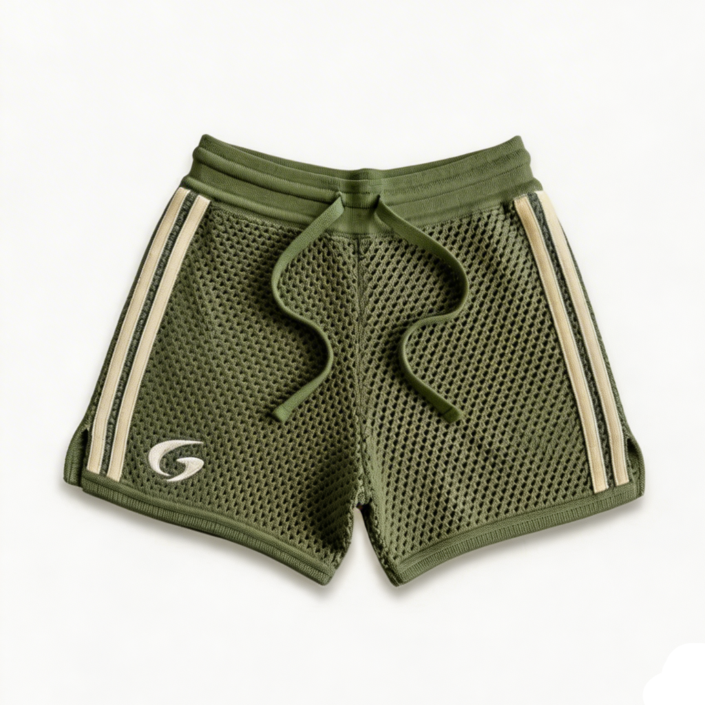 Short Mesh Compact Traspirazione elegante, copertura totale.