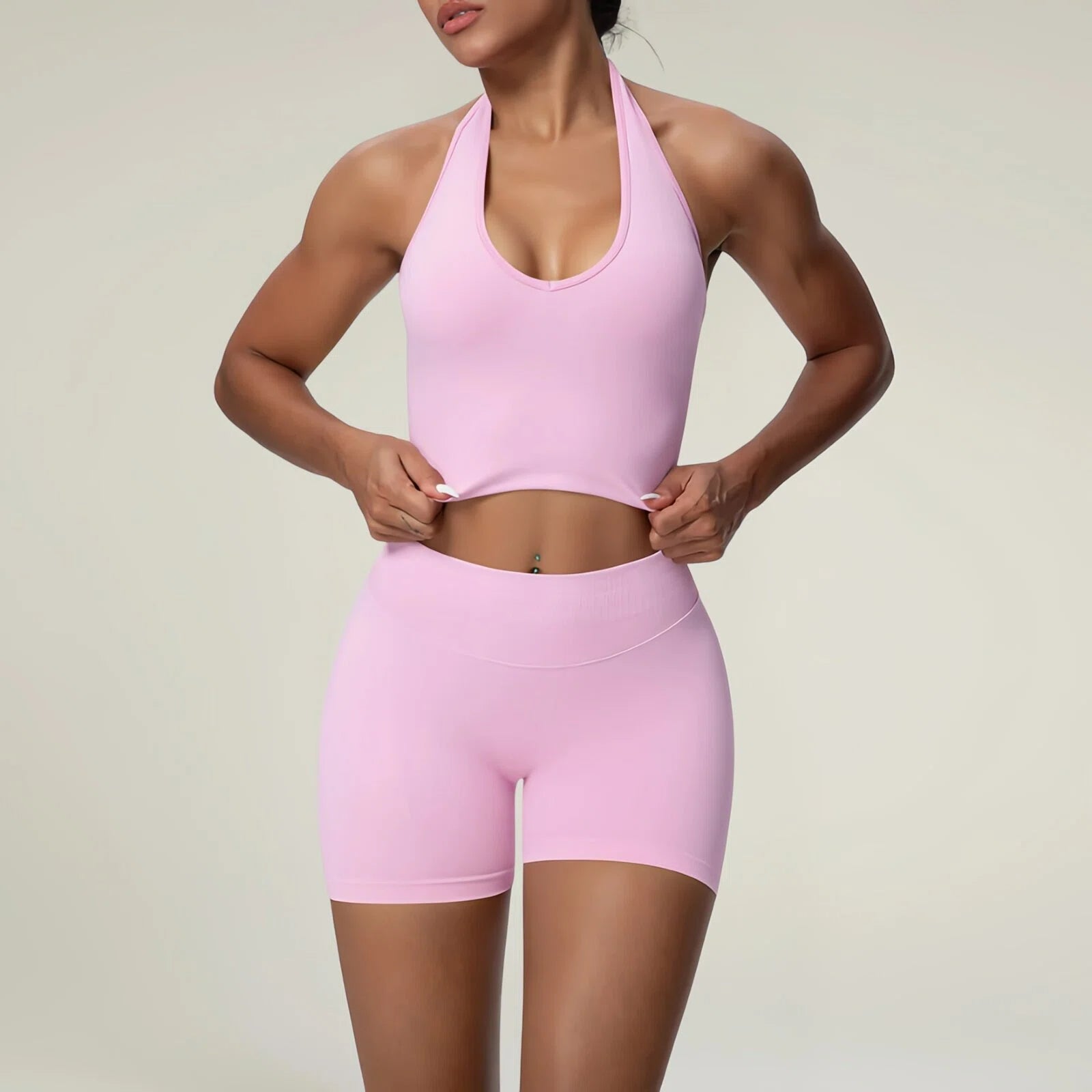 Yoga Set Seamless 2 Pezzi – Performance e Stile