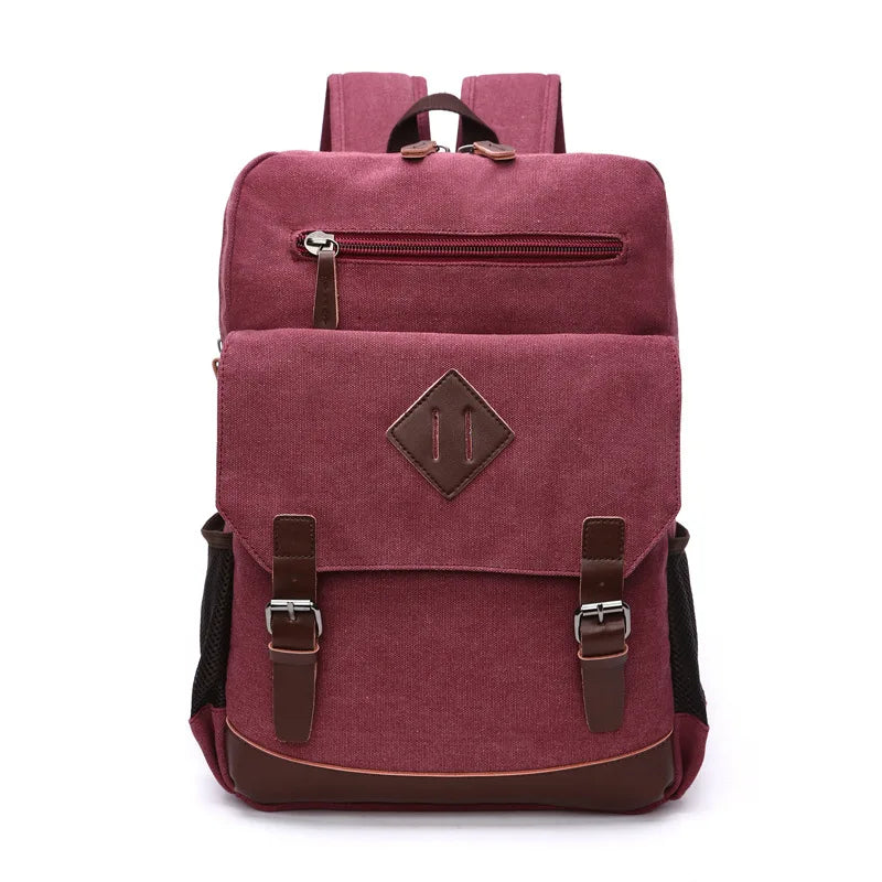Vintage Style and Functionality with a Canvas Backpack
