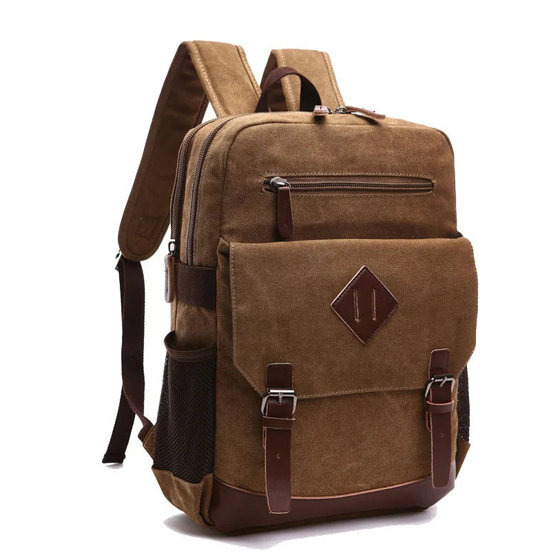 Vintage Style and Functionality with a Canvas Backpack