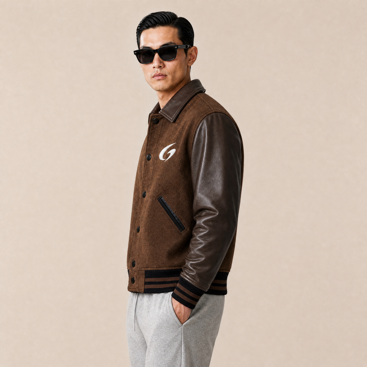 Varsity Jacket Premium in Lana