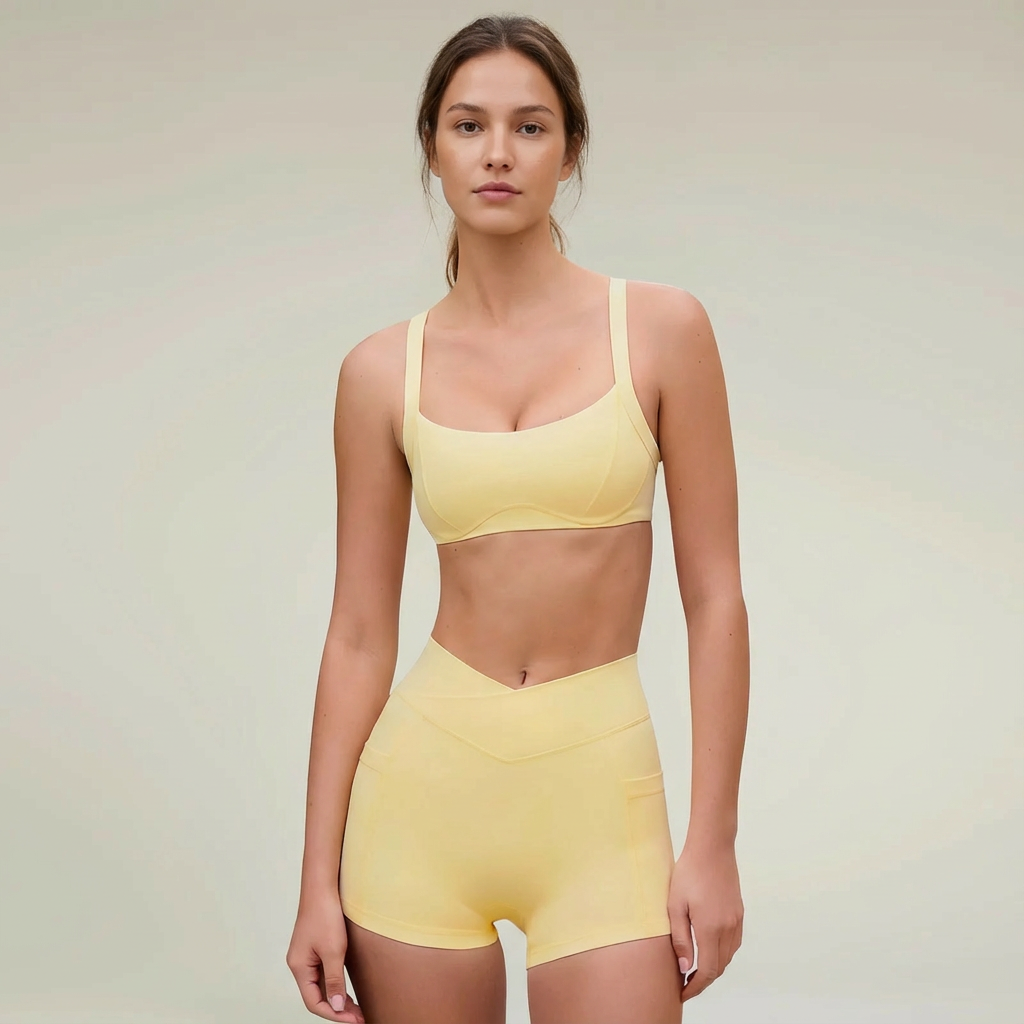 3-Point Yoga Suit – Elegance and Performance in Harmony
