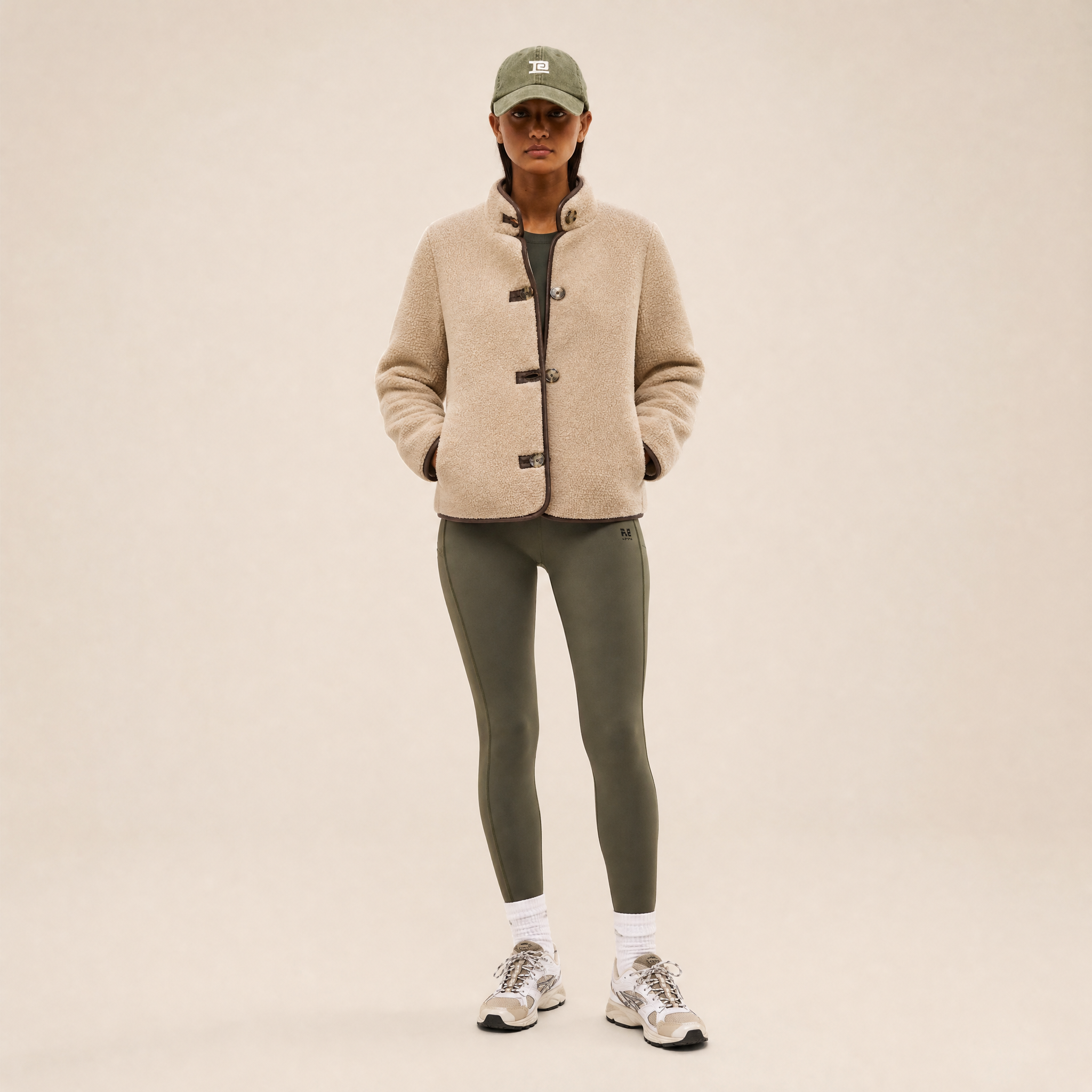 Soft Oak – Women's Beaver-Colored Lambskin Jacket