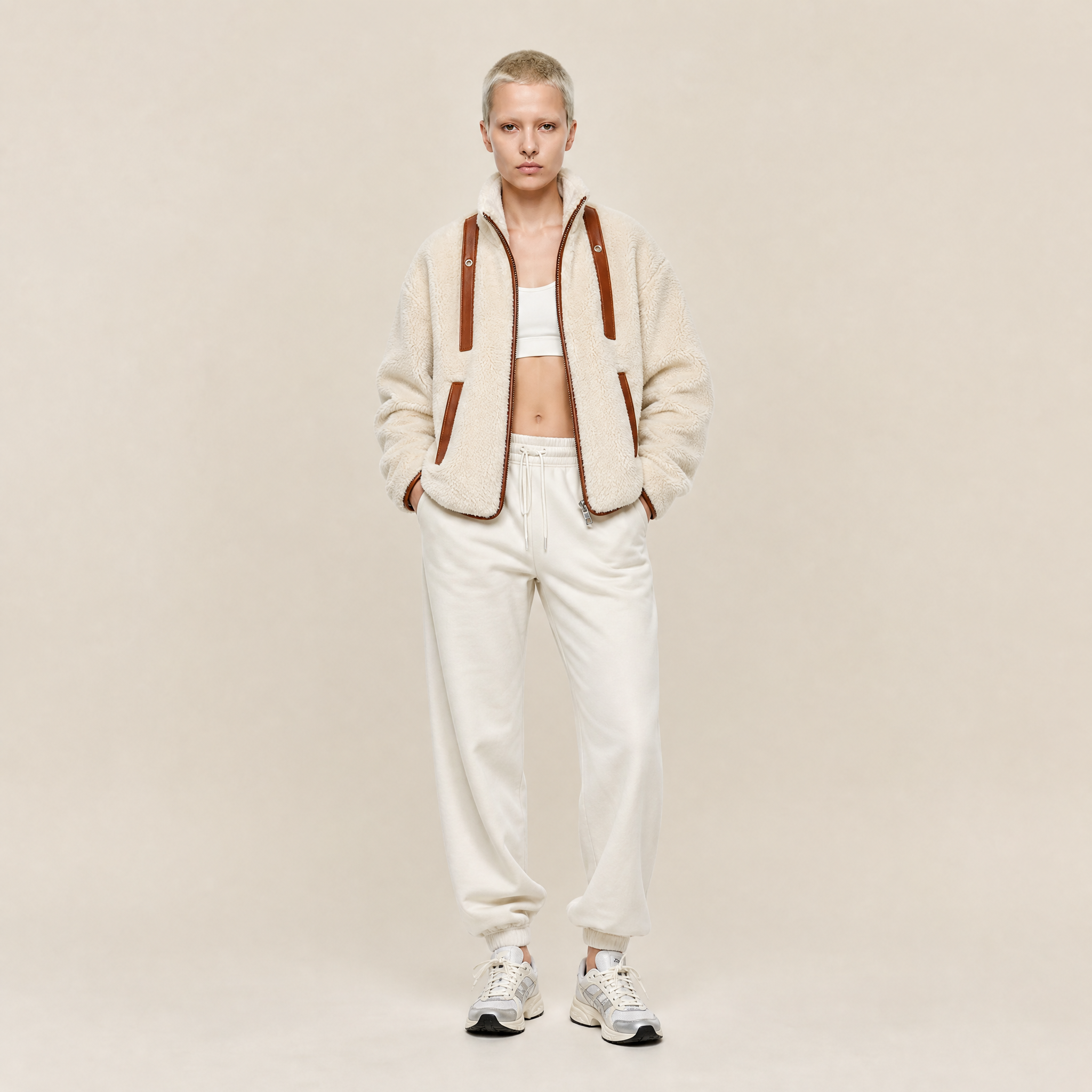 Heartline Bomber — Kids' Quilted Jacket with Graphic Details