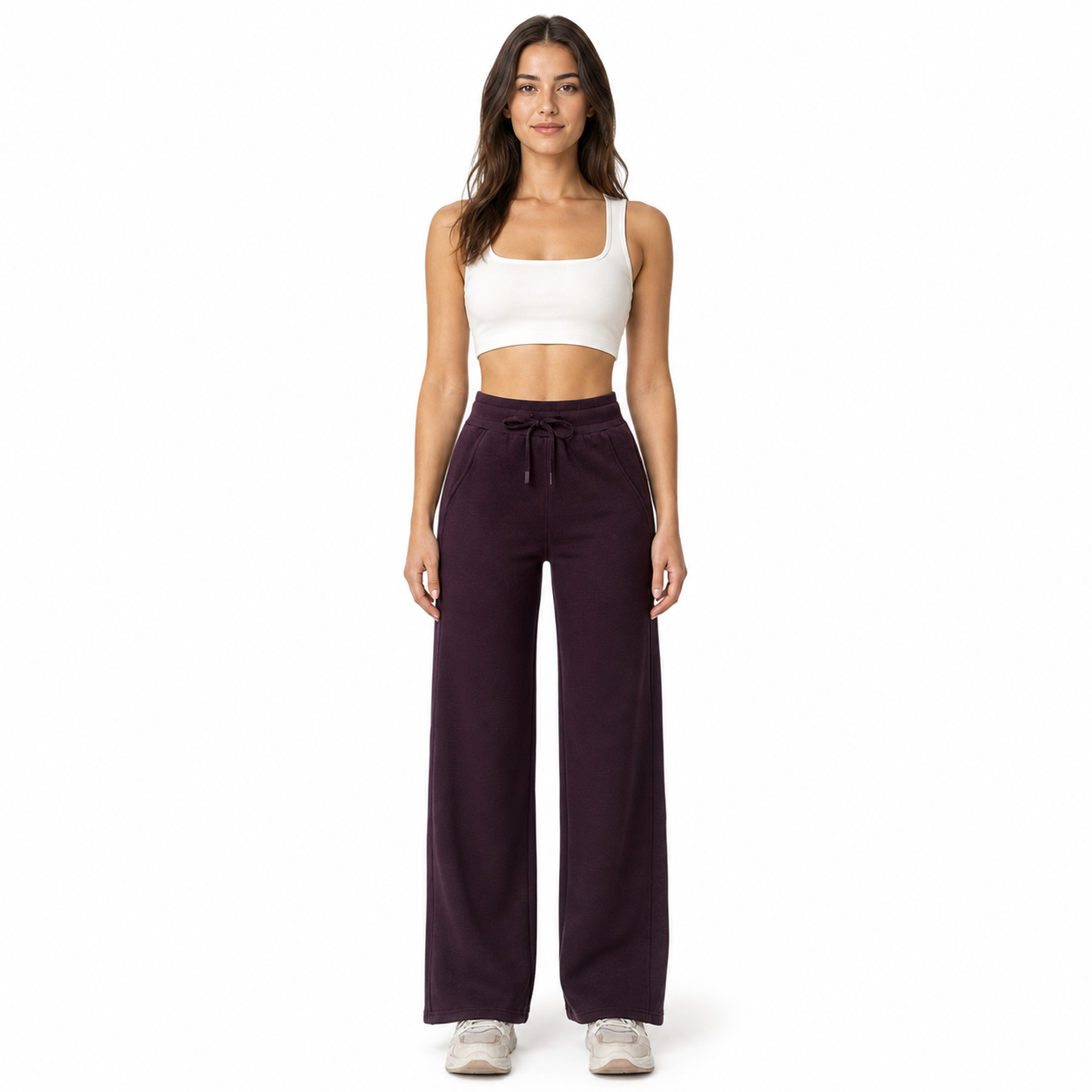 Velvet Wide-Leg