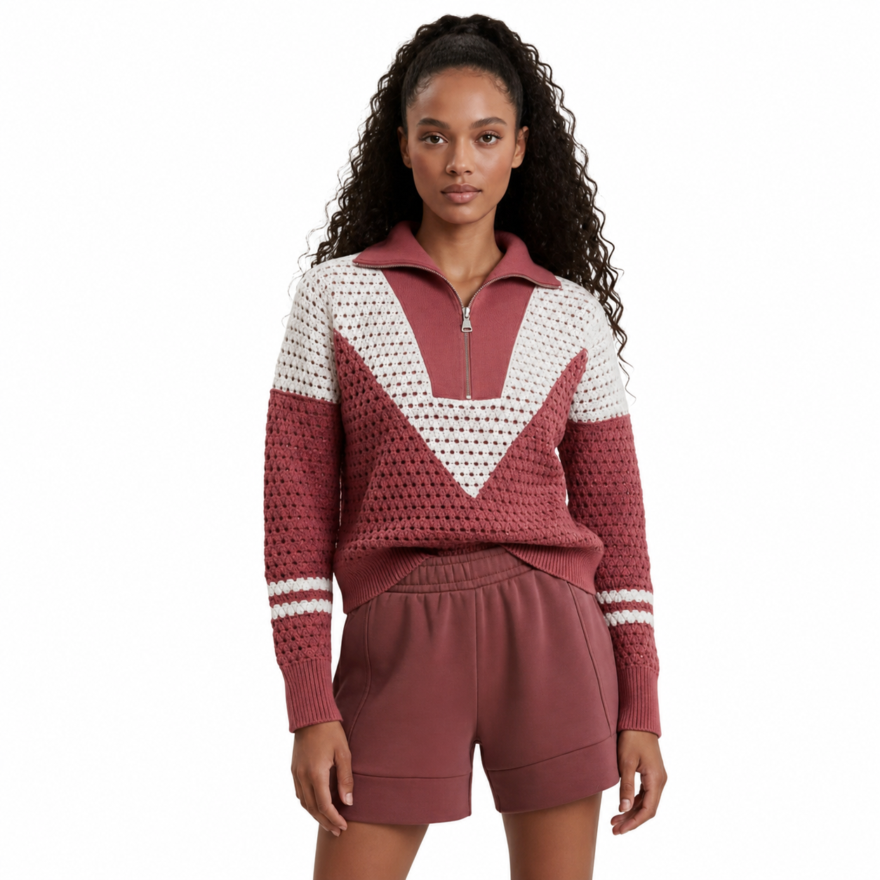 Warm Dynamism – Half-Zip Sports Pullover