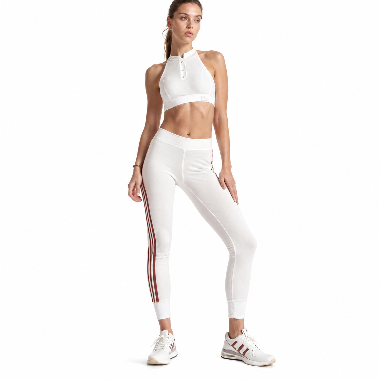 Athletic Chic: Il Set "Retro Stripe"
