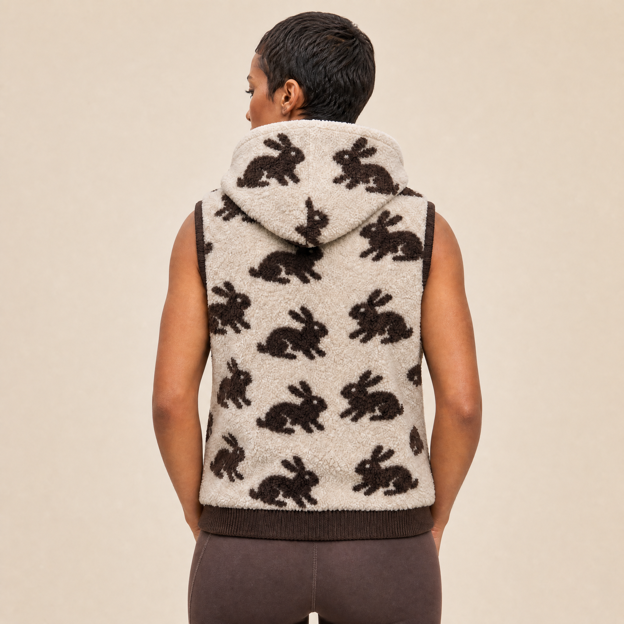 Gilet in Lana Merino e Shearling