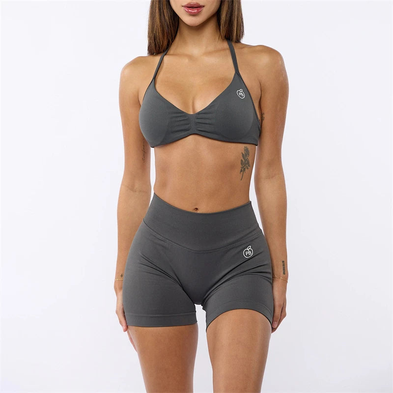 Set Reggiseno Backless + Shorts Shaping Bum Impact