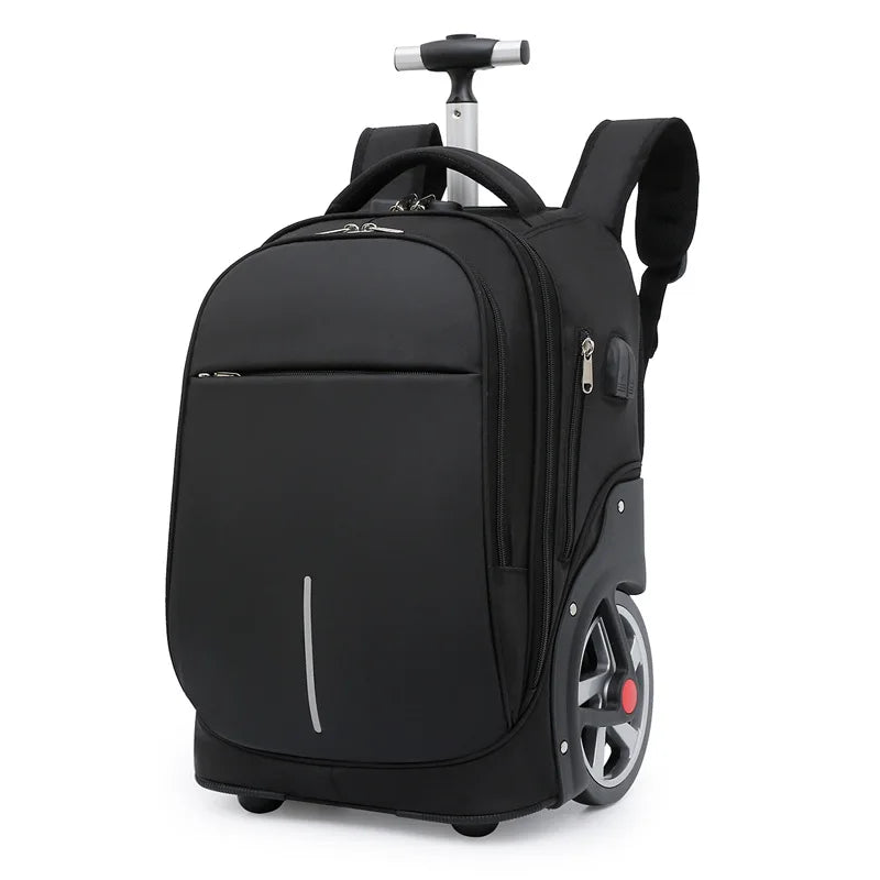 Felemi Trolley Backpack - Style and Functionality for the Modern Traveler
