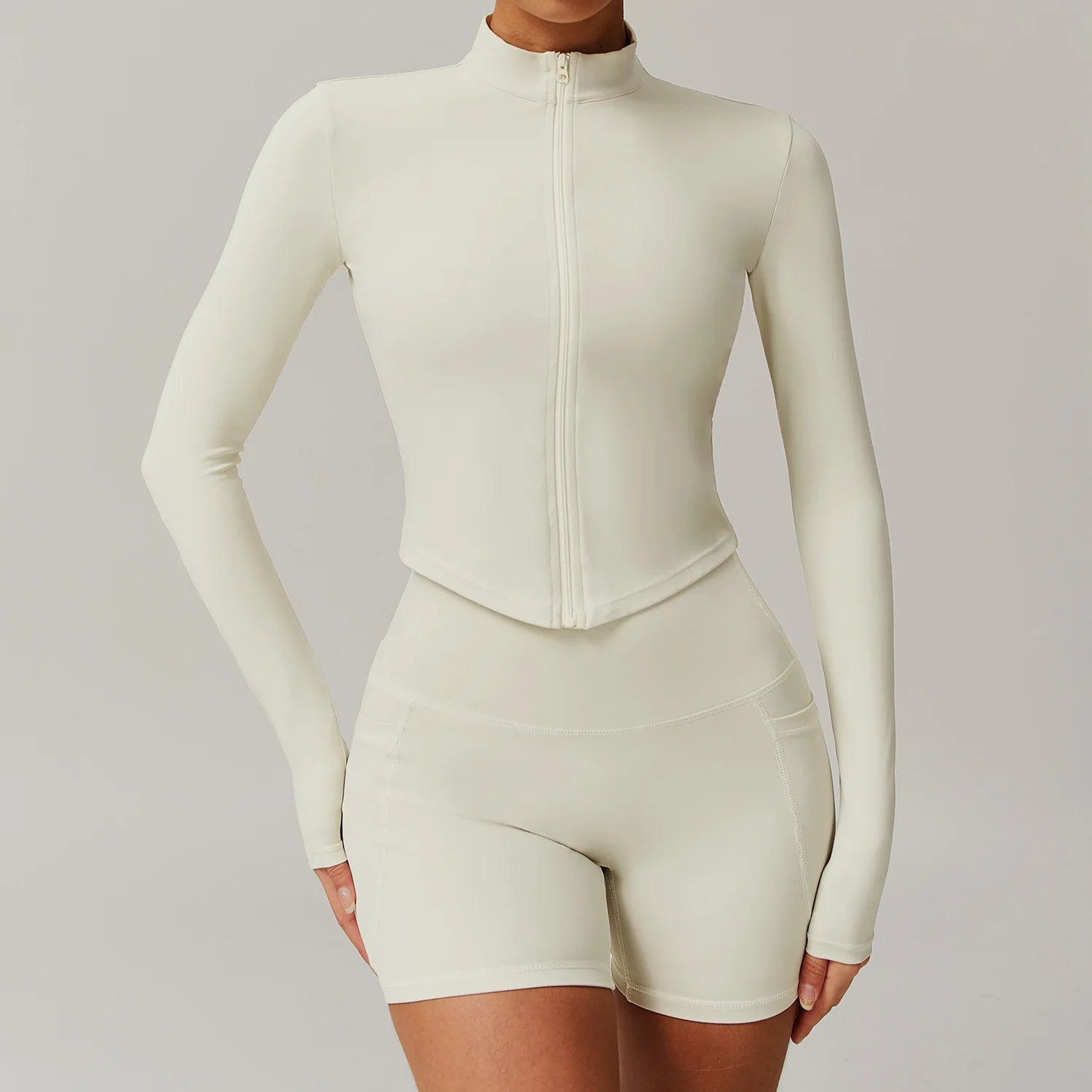 Second Skin — Slim Zip Technical Jacket
