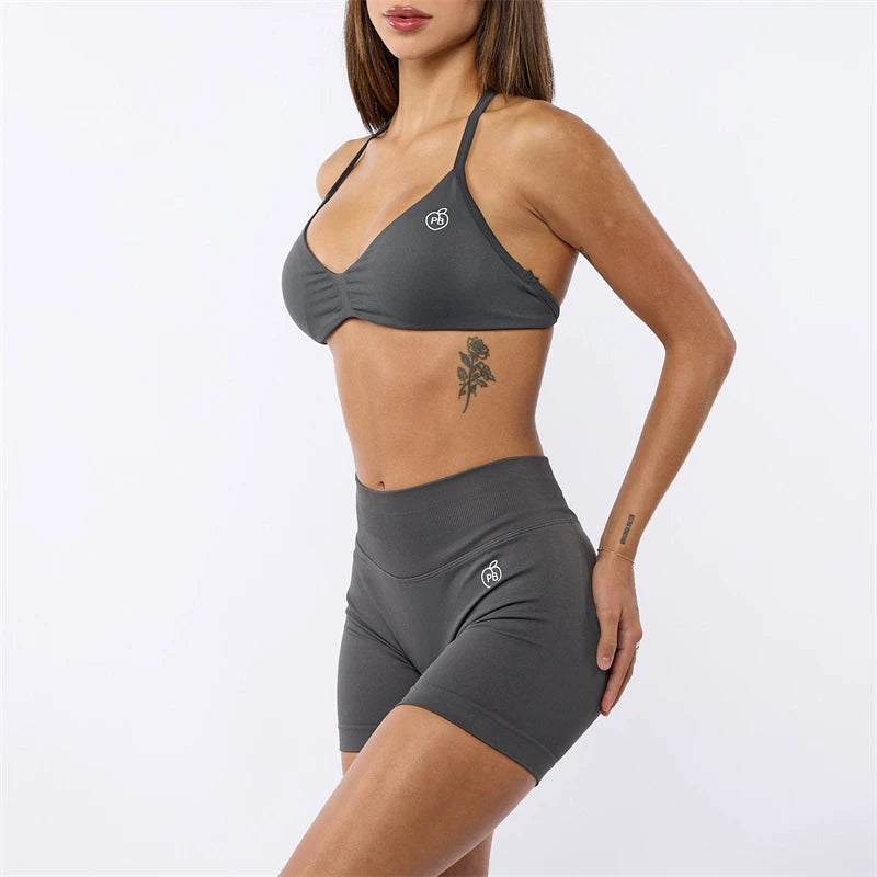 Set Reggiseno Backless + Shorts Shaping Bum Impact