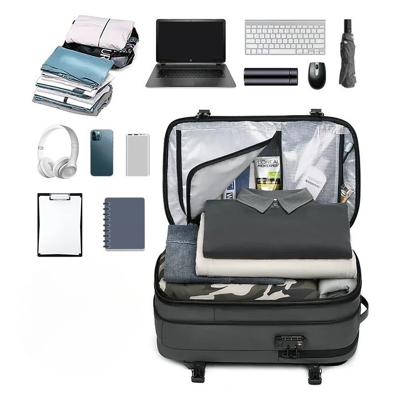Vacuum Compression Travel Backpack