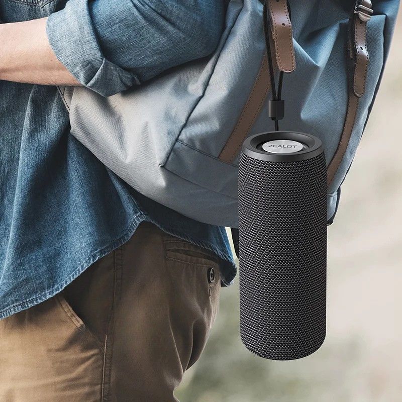 Potenza Portatile con Altoparlante Bluetooth ZEALOT S51