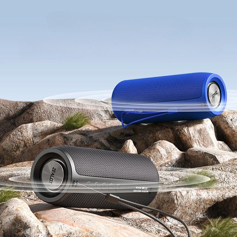 Potenza Portatile con Altoparlante Bluetooth ZEALOT S51