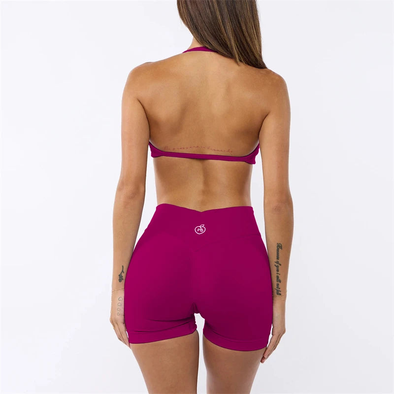 Set Reggiseno Backless + Shorts Shaping Bum Impact
