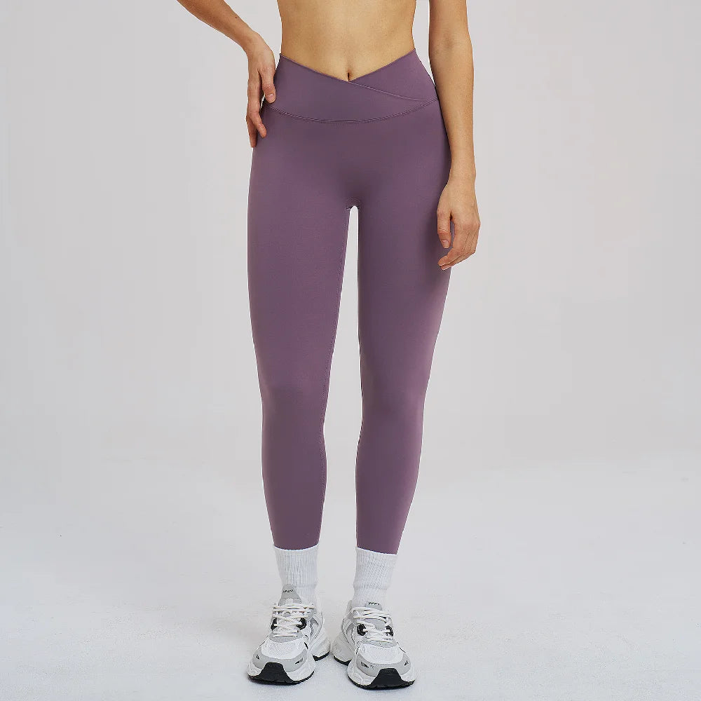 Leggings Donna a Vita Alta Effetto Seconda Pelle