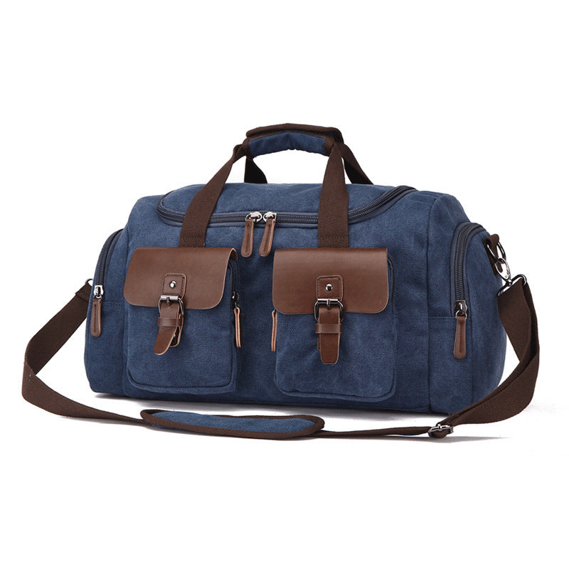 European Style Canvas Travel Bag - Elegance and Functionality on the Go