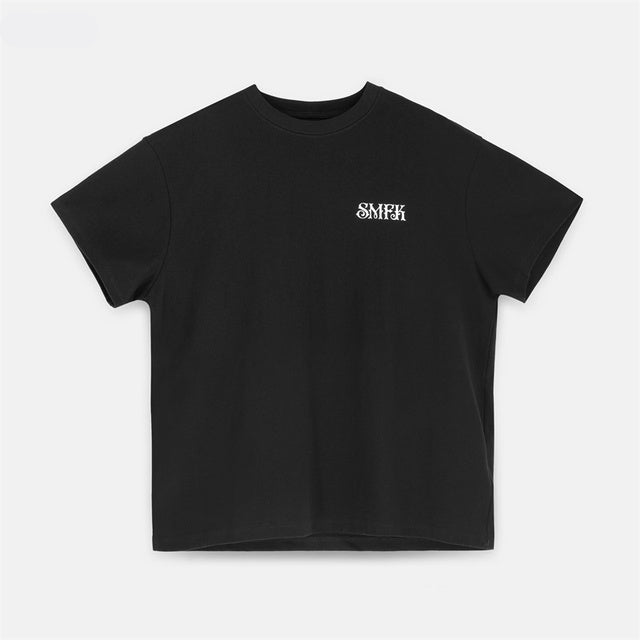 SMFK T-Shirt Donna Oversize in Cotone – Manica Corta