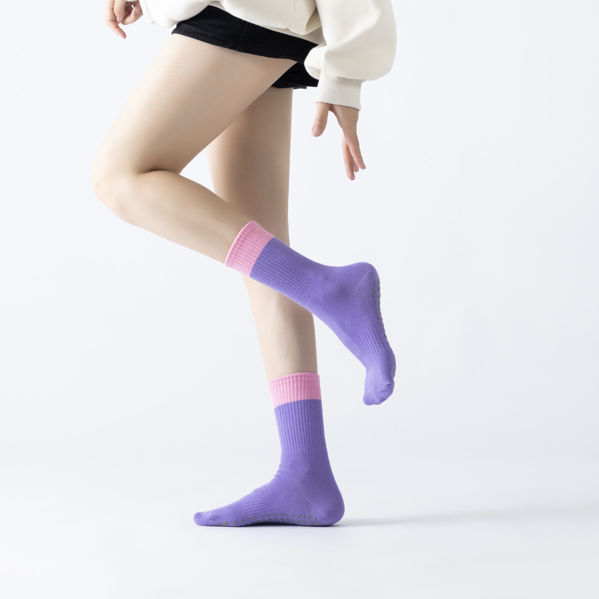Calze Yoga Antiscivolo Bicolore