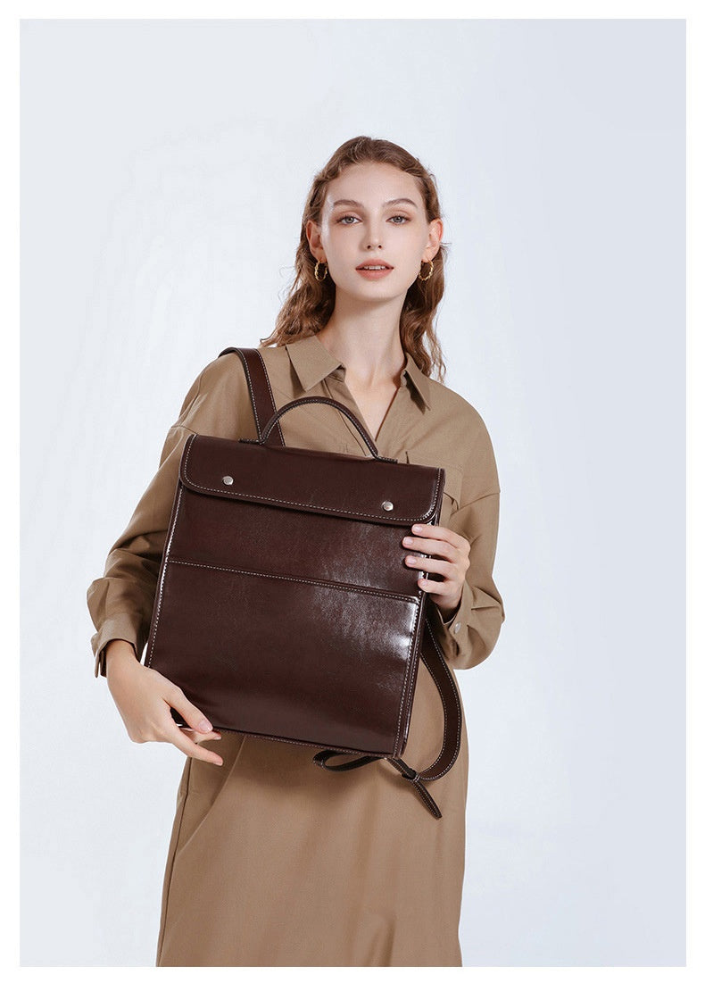 Heritage Trek Pro - Lo Zaino in Pelle che Affronta Ogni Avventura