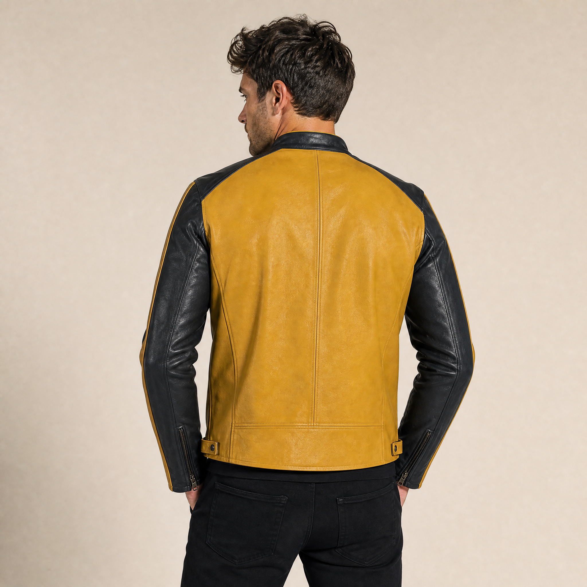 Dual Leather Performance Jacket