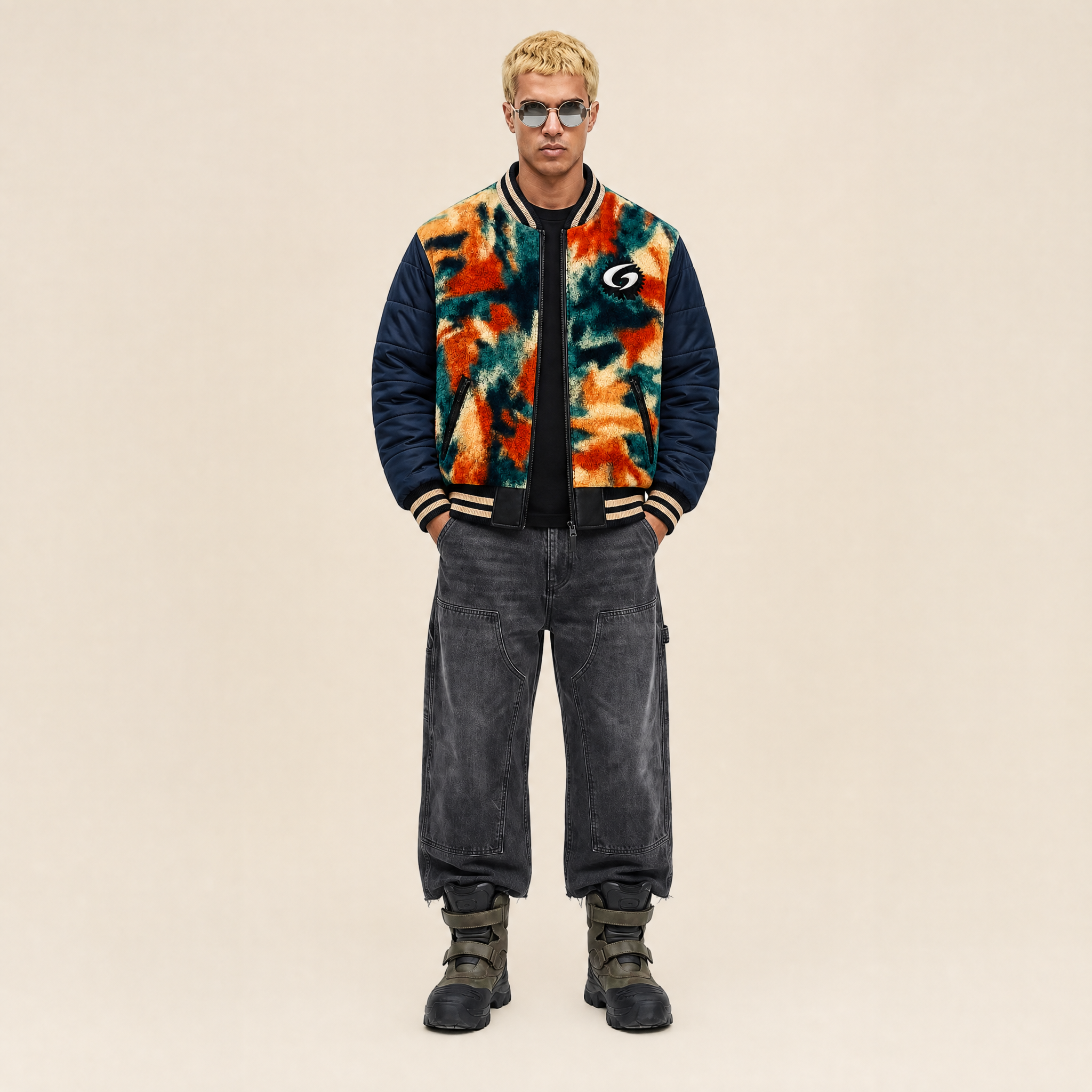 Giacca bomber infinito maschile