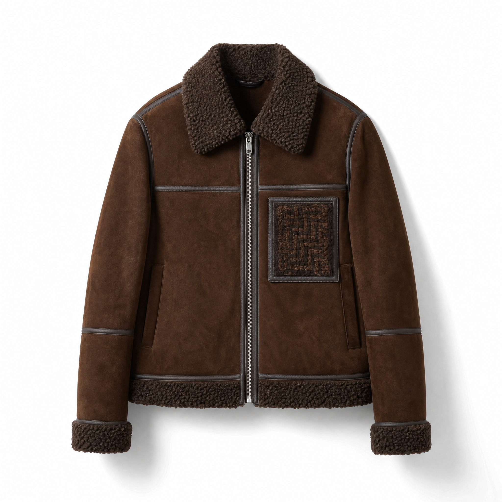 Chestnut Core – Sheepskin Shearling Jacket