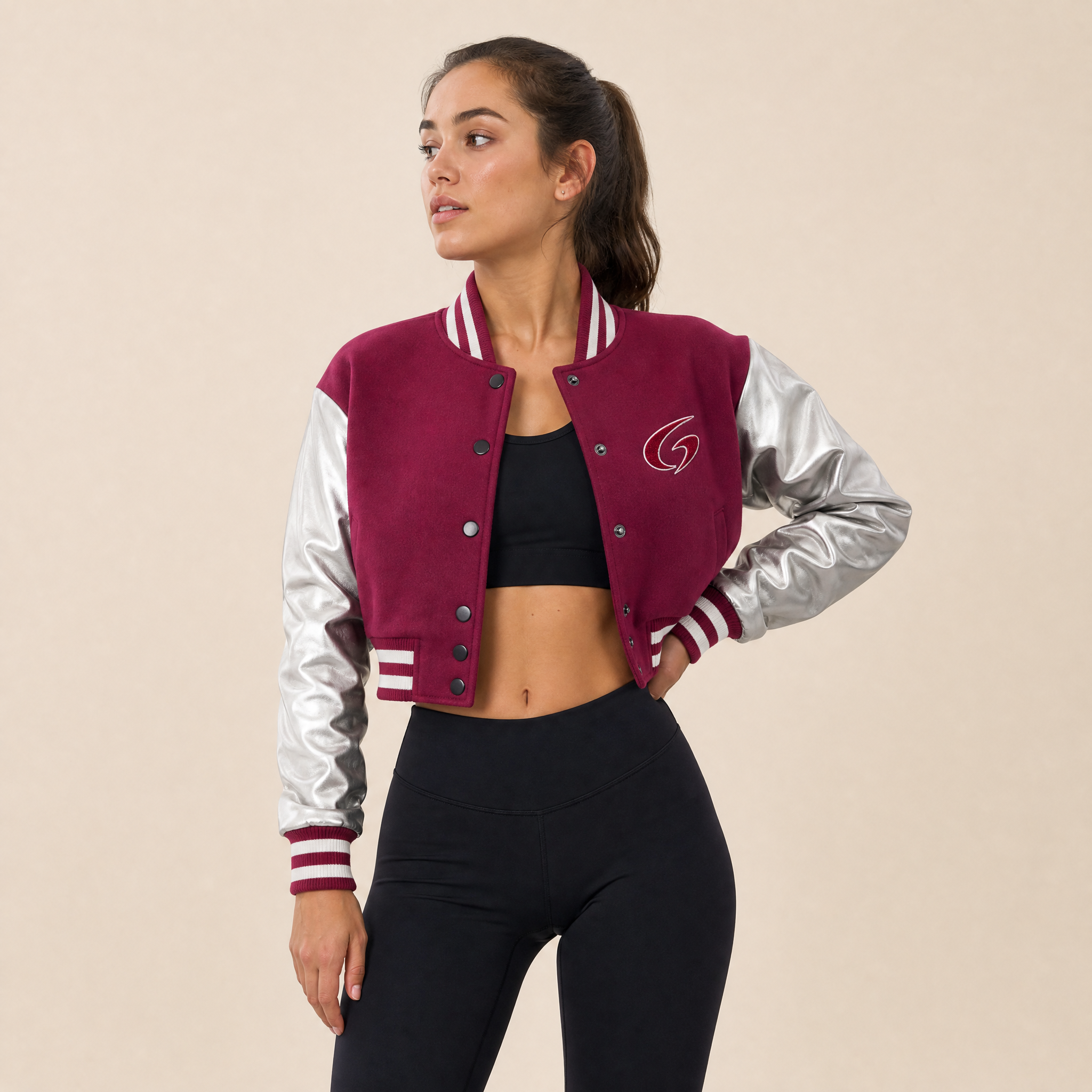 Bold and Bold – Iconic Sporty Varsity Jacket