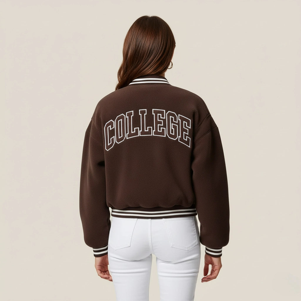 Stile Varsity Rivisitato: La Giacca Bomber "College Comfort"