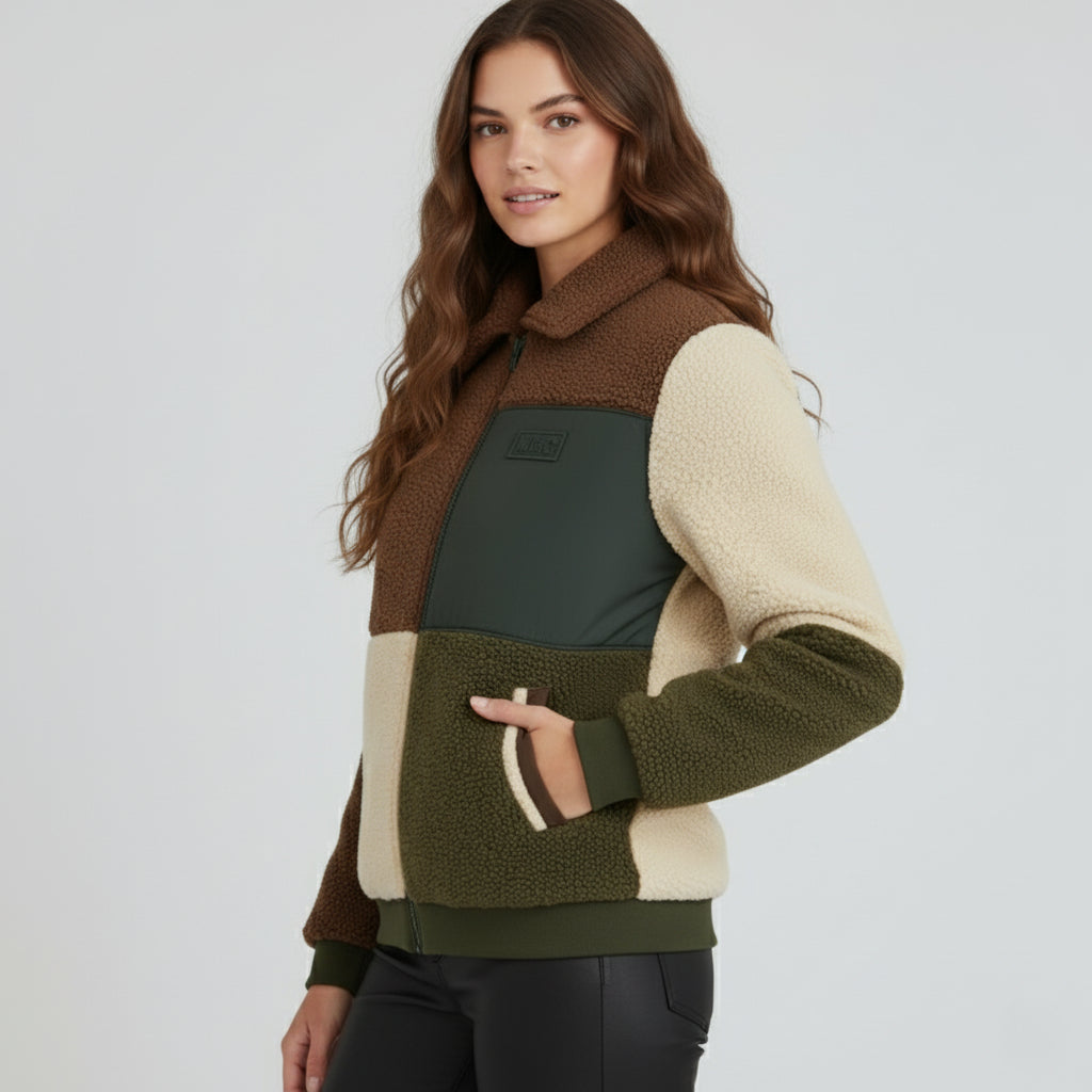 TERRA SEGMENTATA / FLEECE ZIP BOMBER