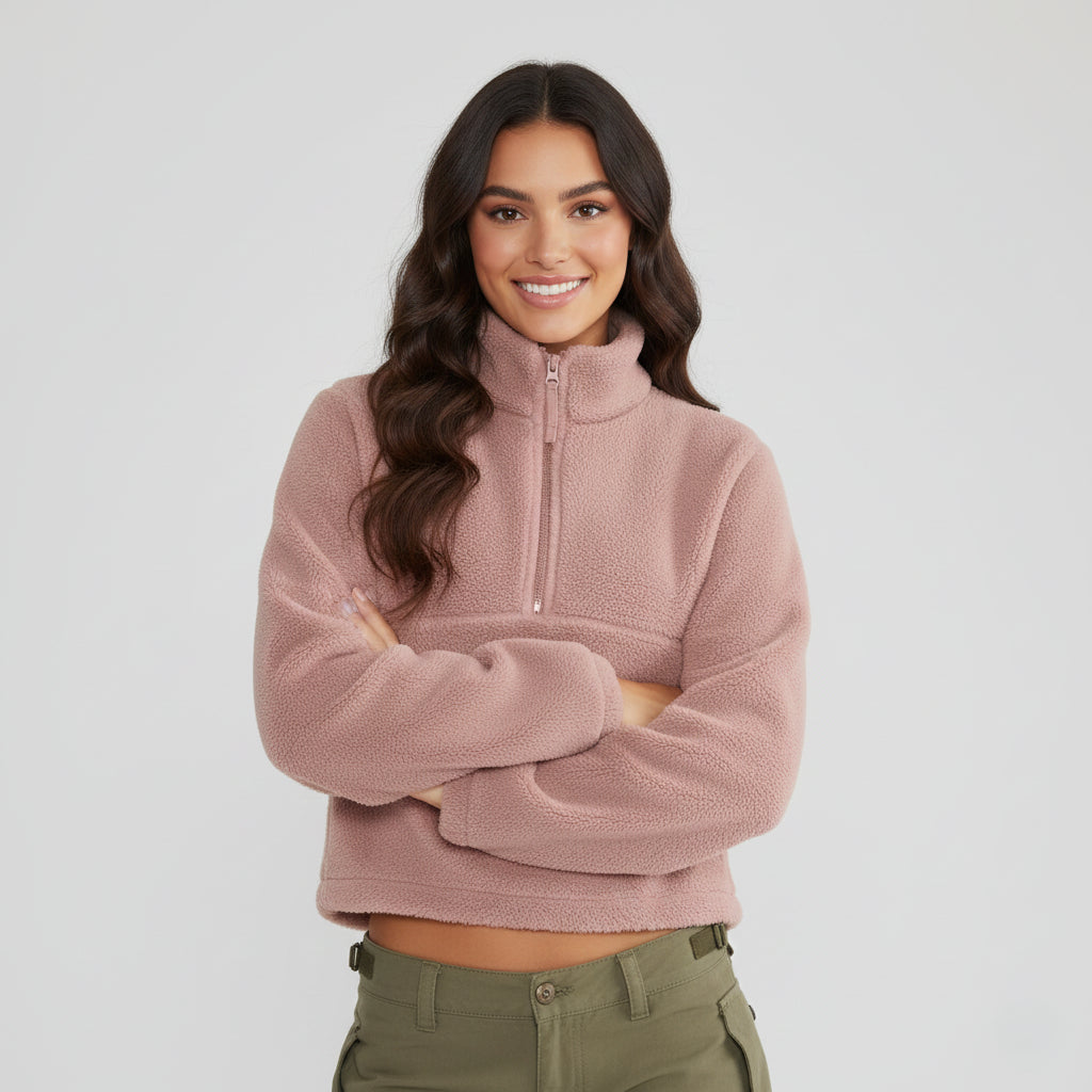 CozyFlex Half-Zip Fleece — Calore leggero, stile quotidiano