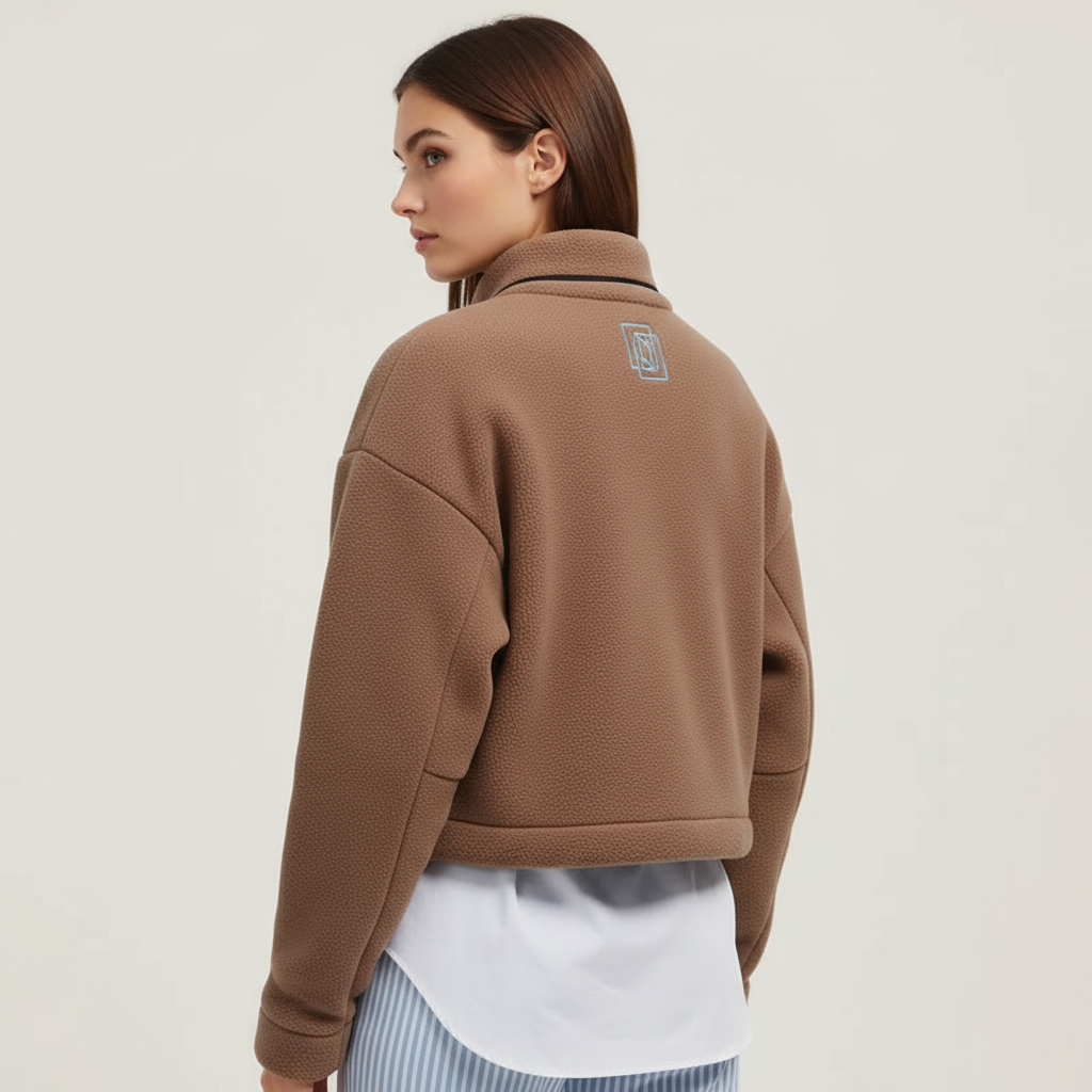 Urban Explorer Fleece Jacket: Casual Style and Modern Functionality