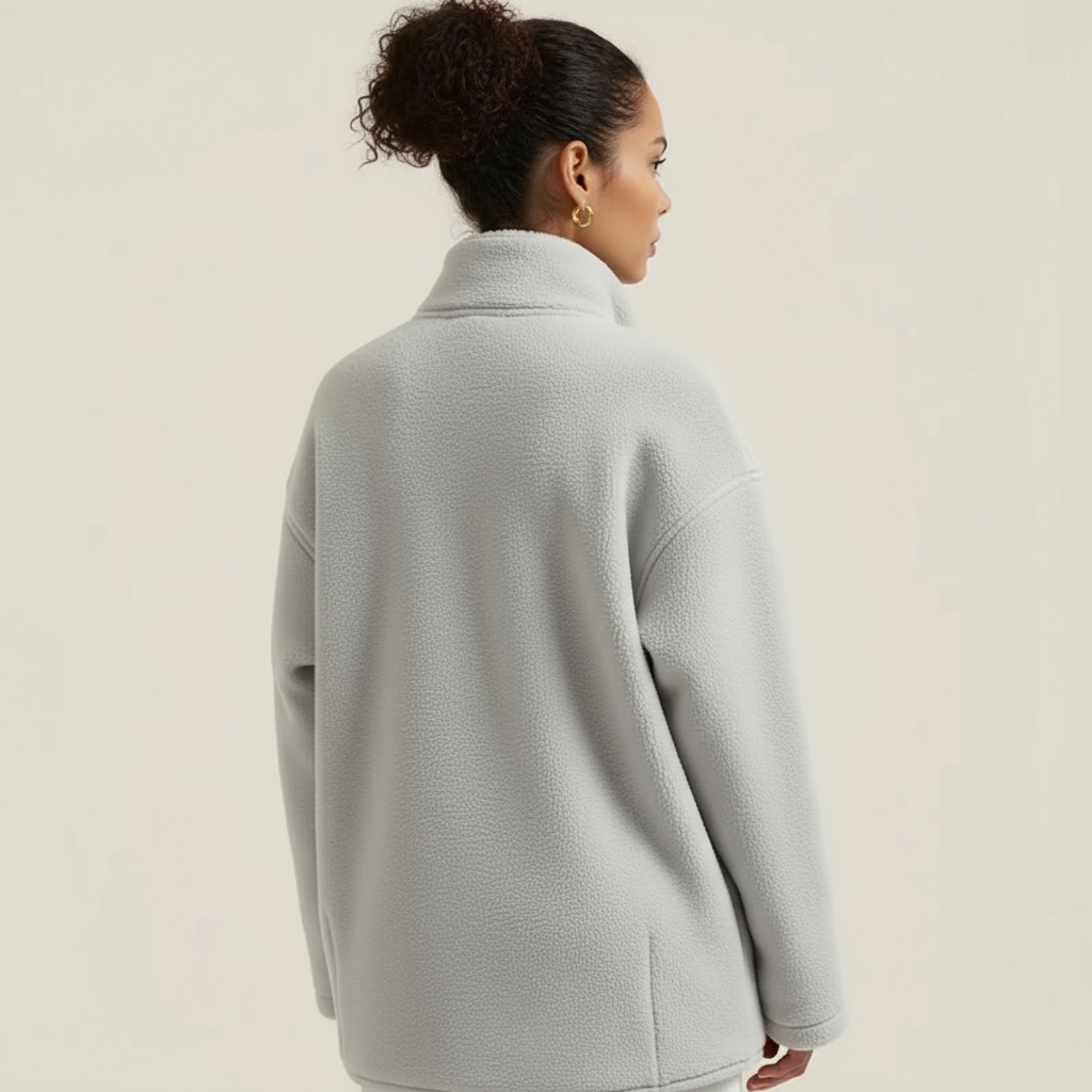Adoptez le confort : la veste polaire oversize qui allie style et fonctionnalité
