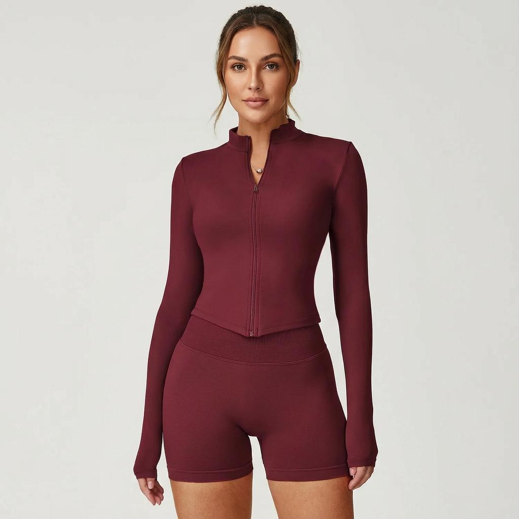 Second Skin — Slim Zip Technical Jacket