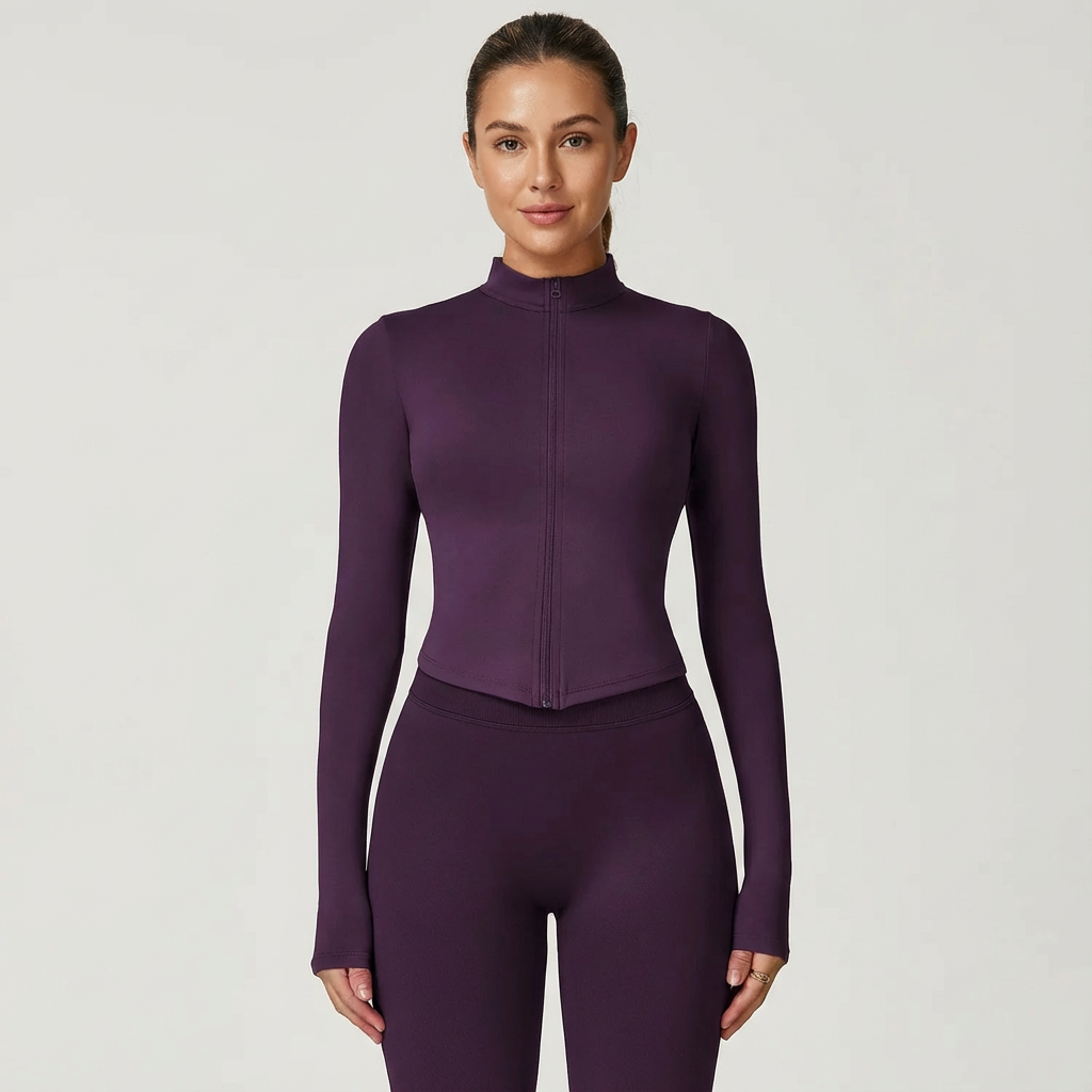 Second Skin — Slim Zip Technical Jacket