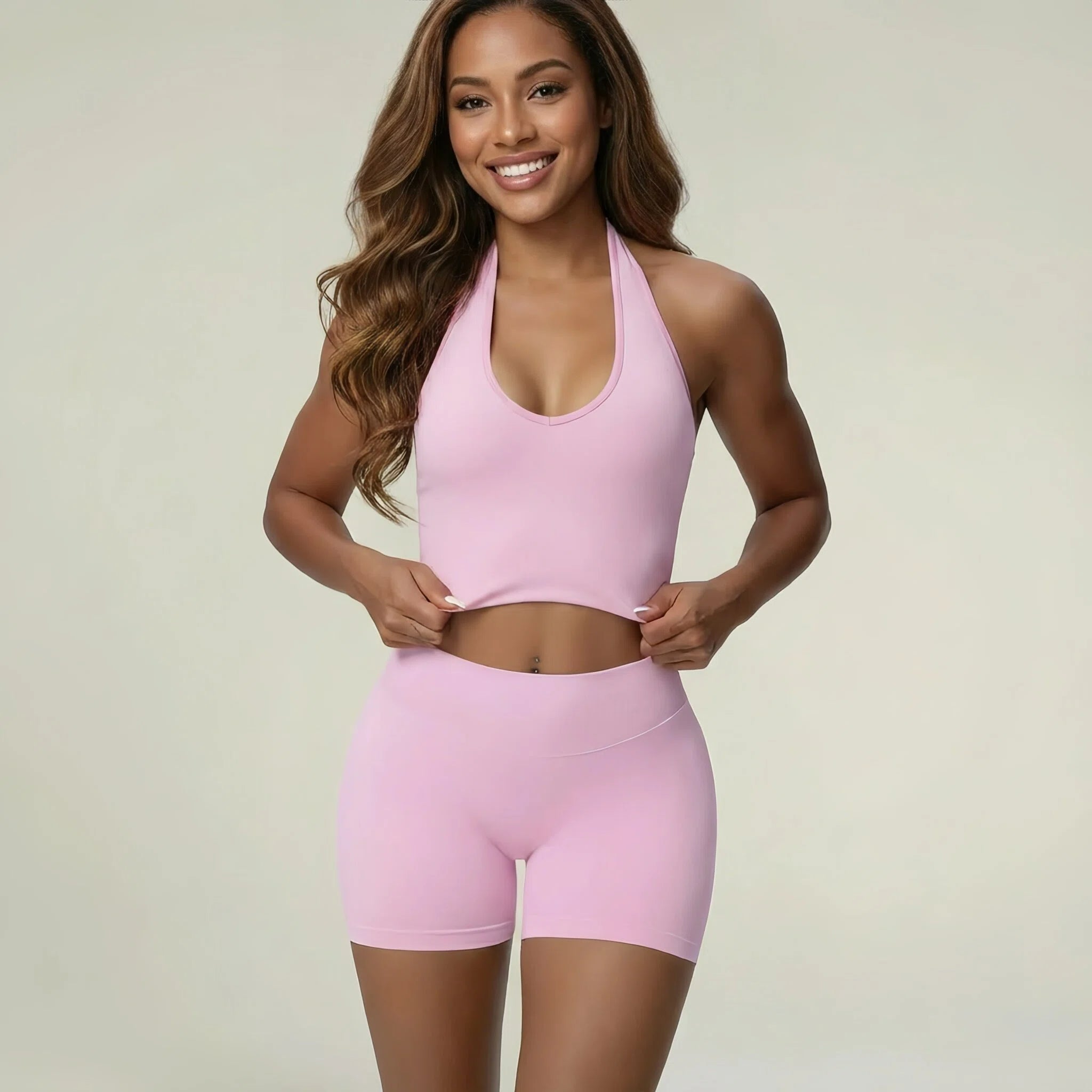 Yoga Set Seamless 2 Pezzi – Performance e Stile
