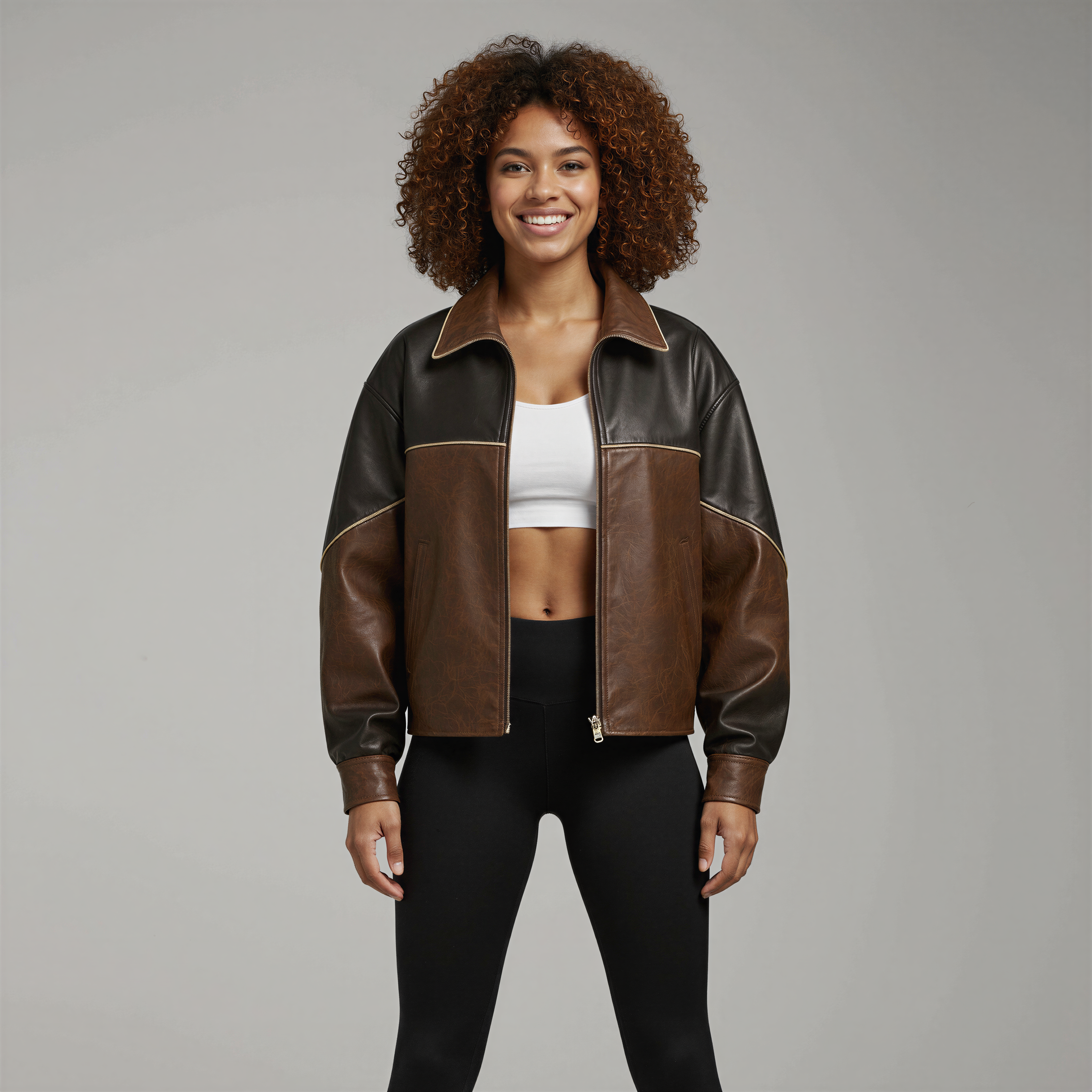 « Dual Motion » — le blouson aviateur en cuir qui allie précision urbaine