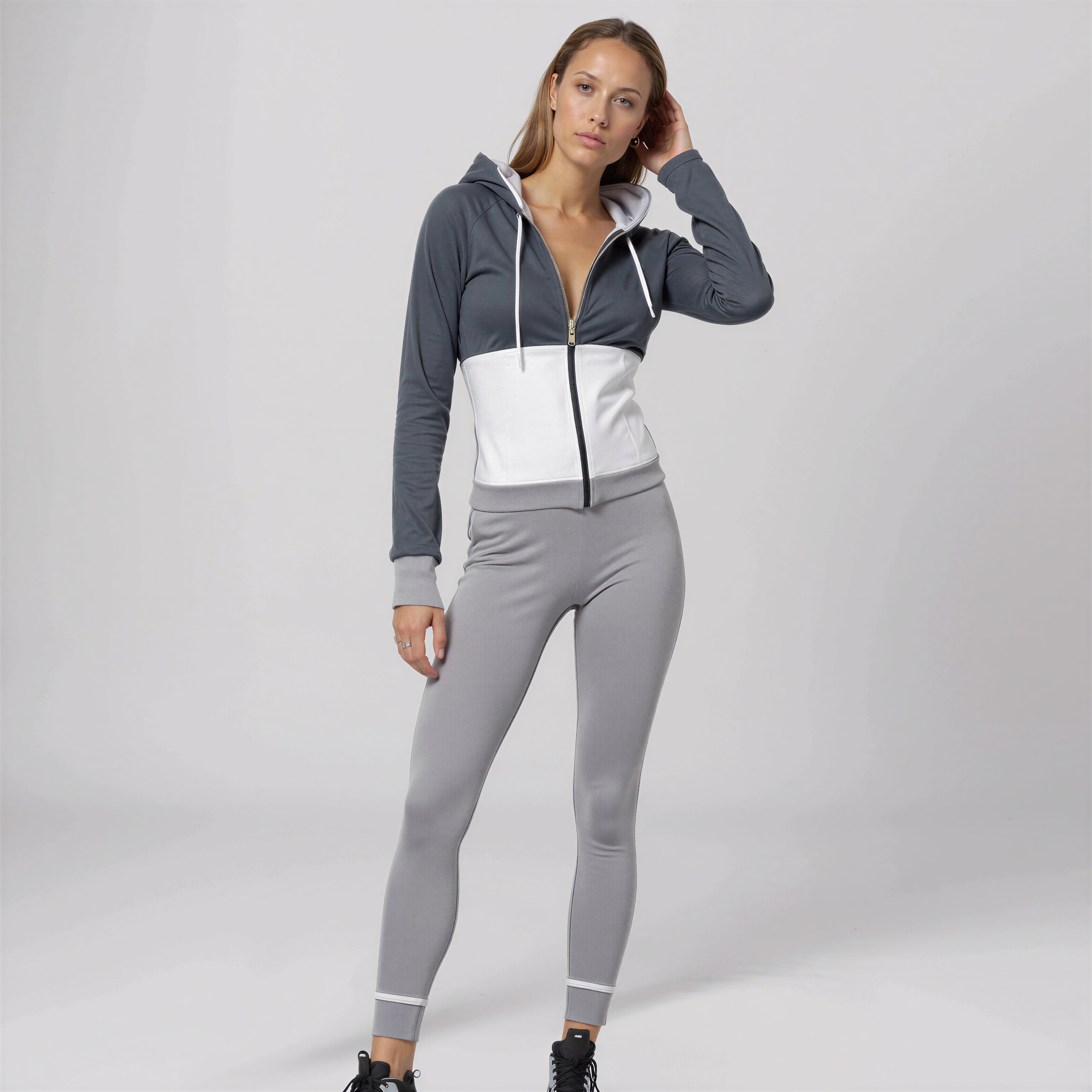 Ensemble de sport à capuche Storm Motion – Coupe urbaine