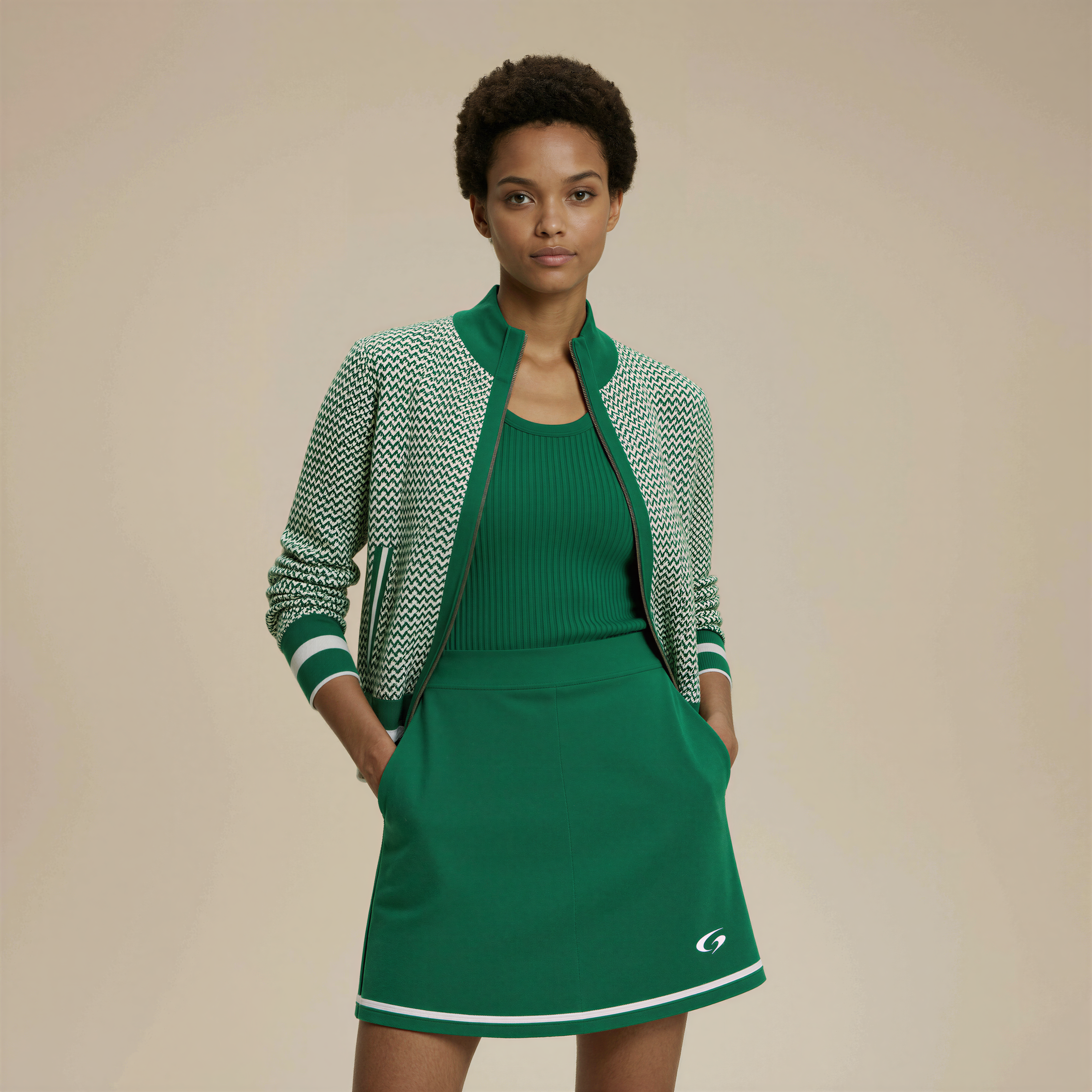 Urban Adventure – Green Track Jacket