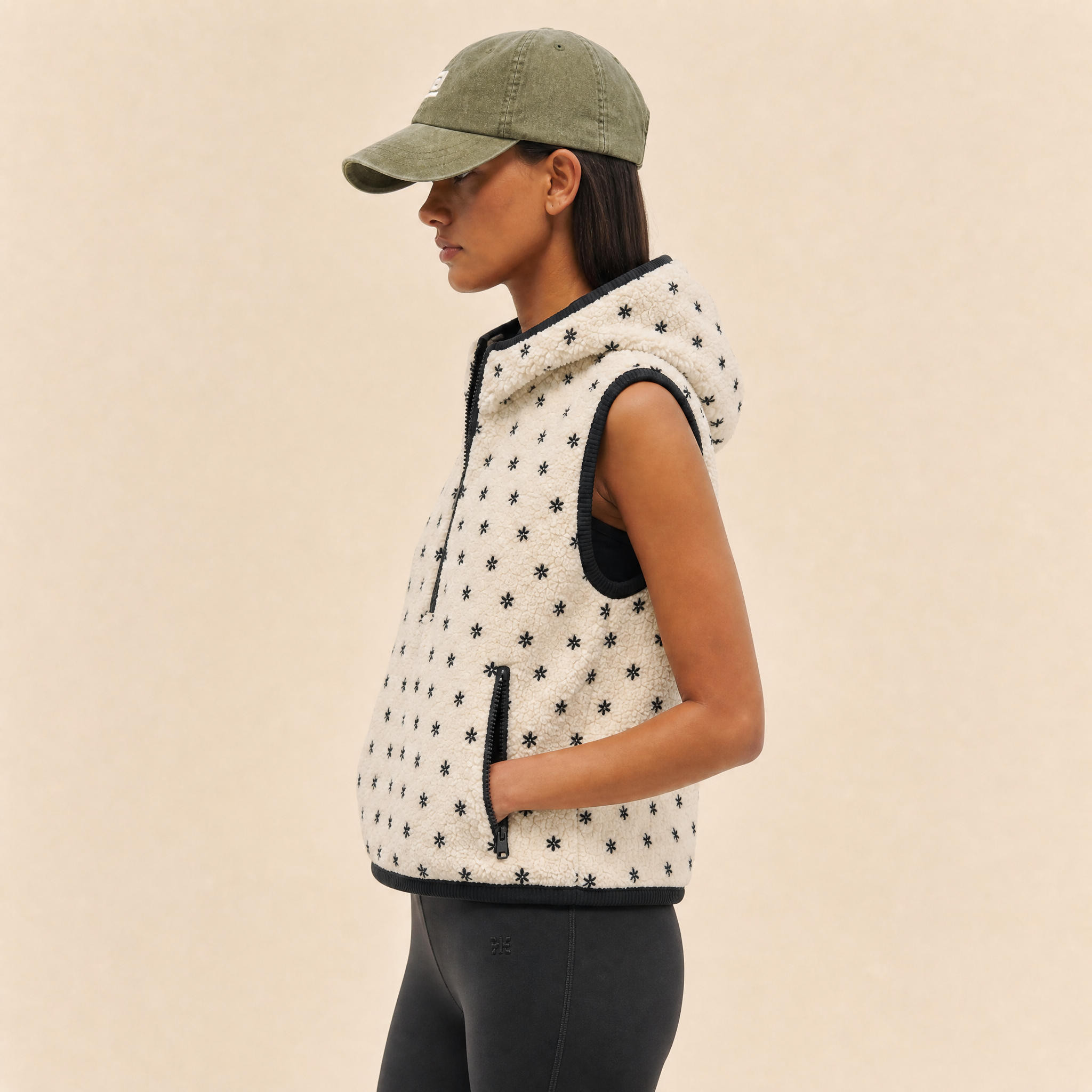 Il Gilet Hoodie Stellato