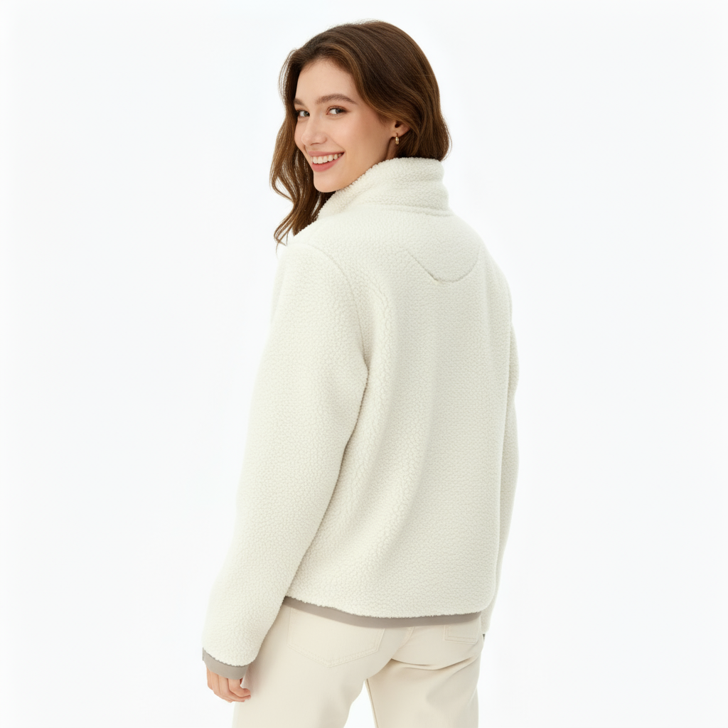 "Neve Attiva" – Sherpa technique contrasté pour les sports d'hiver