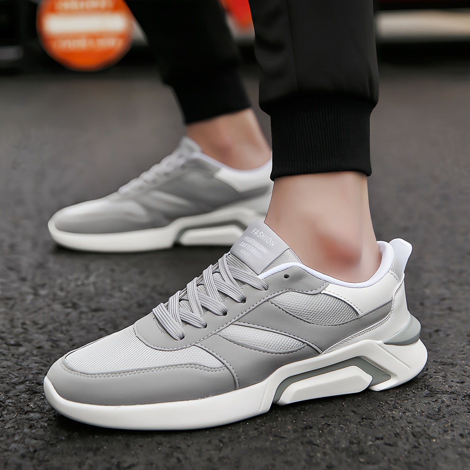 Scarpe Uomo "Mesh Daddy" - Stile Urbano e Traspirante