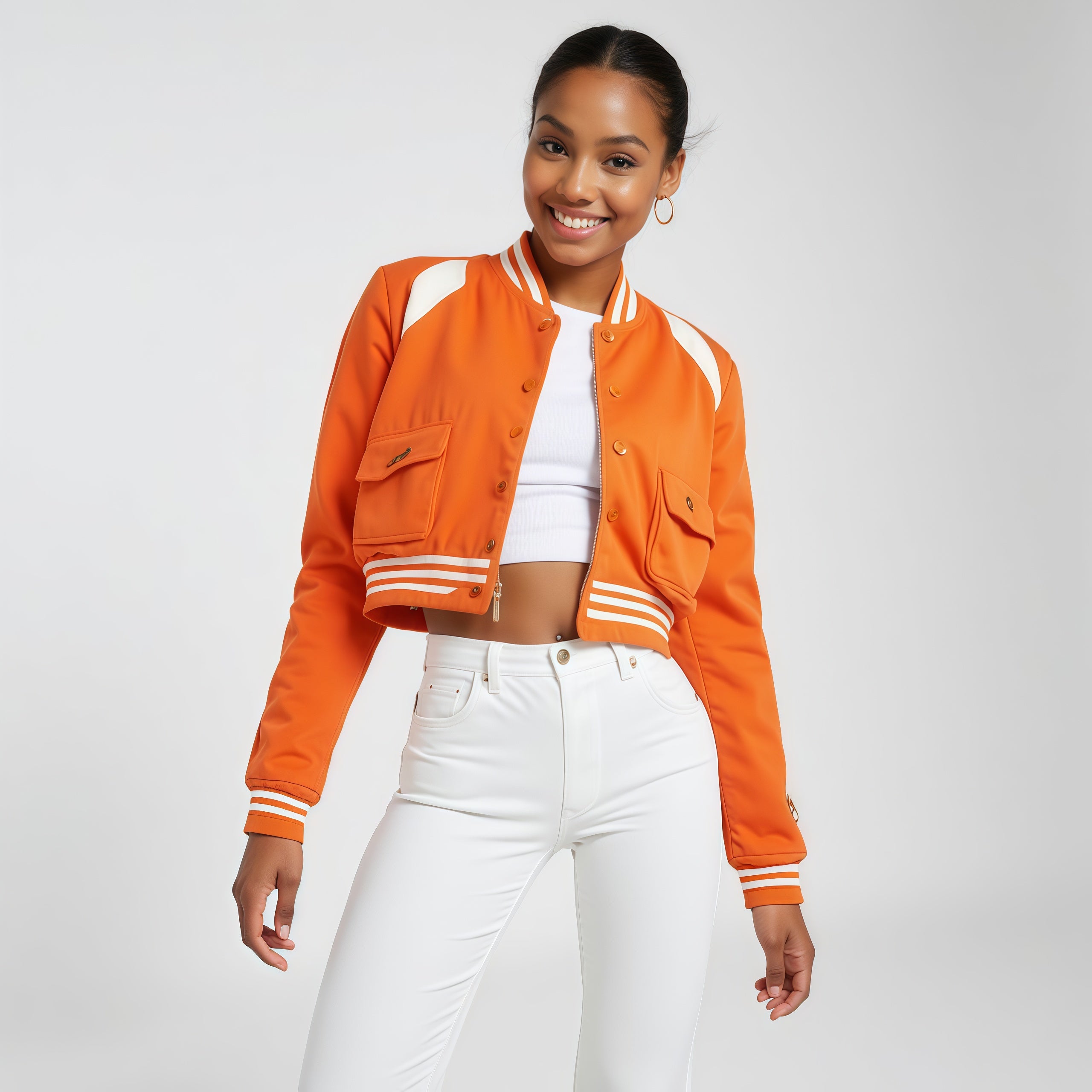 Varsity Glow – La Giacca Iconica Che Accende il Tuo Stile