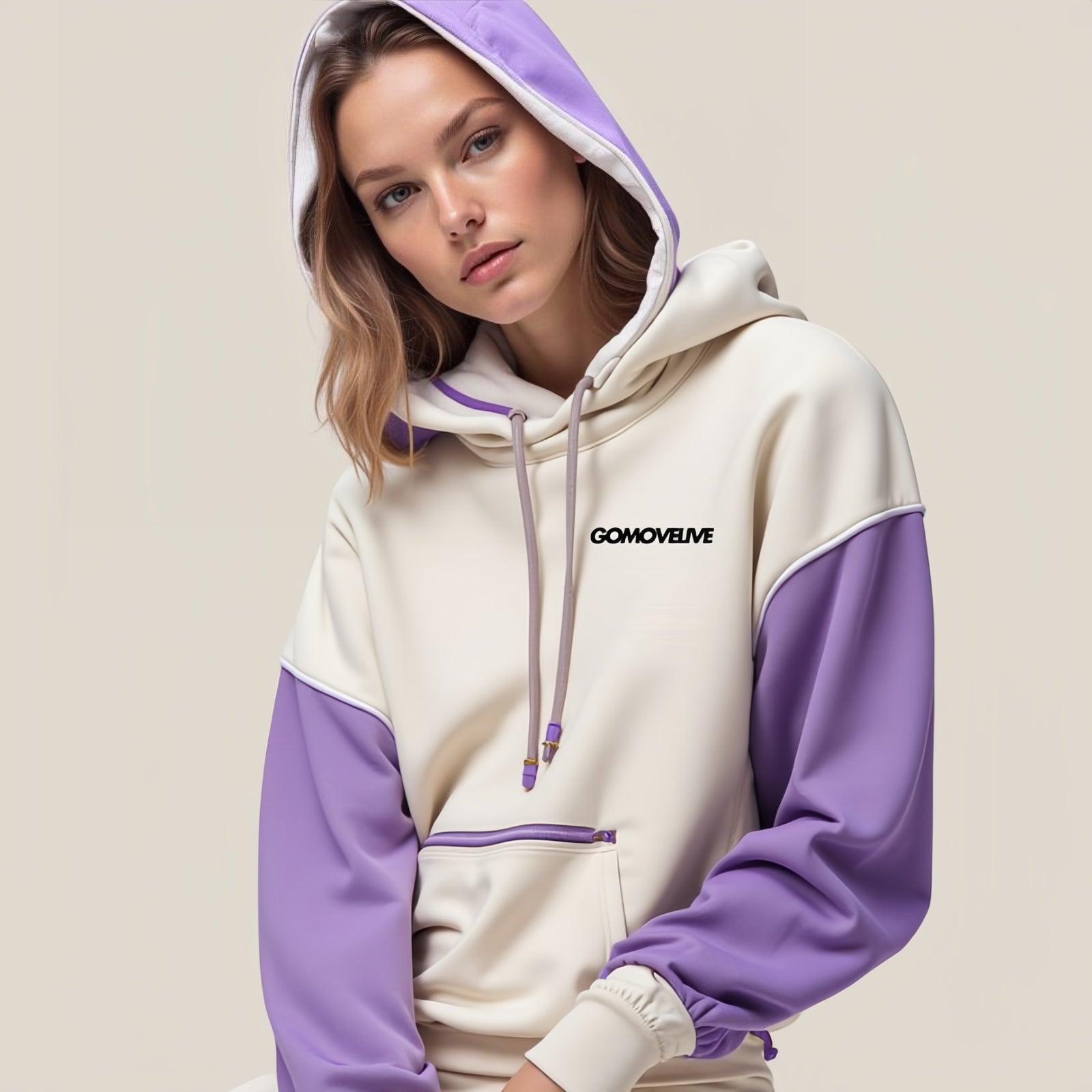 Sweetness and Pastel Style: The "Lilac Dream" Sweatshirt