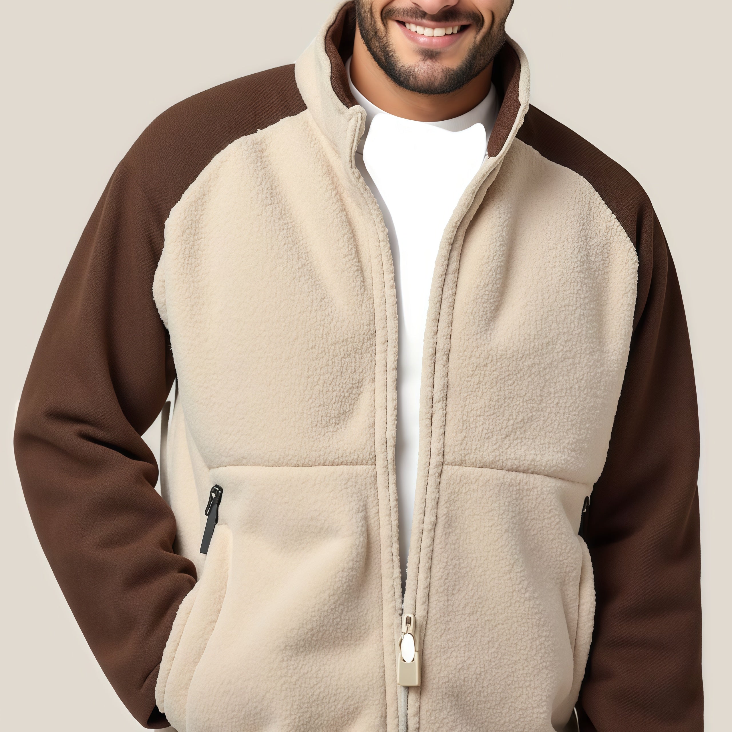 Warmth and Exploratory Style: The Urban Explorer Fleece Jacket