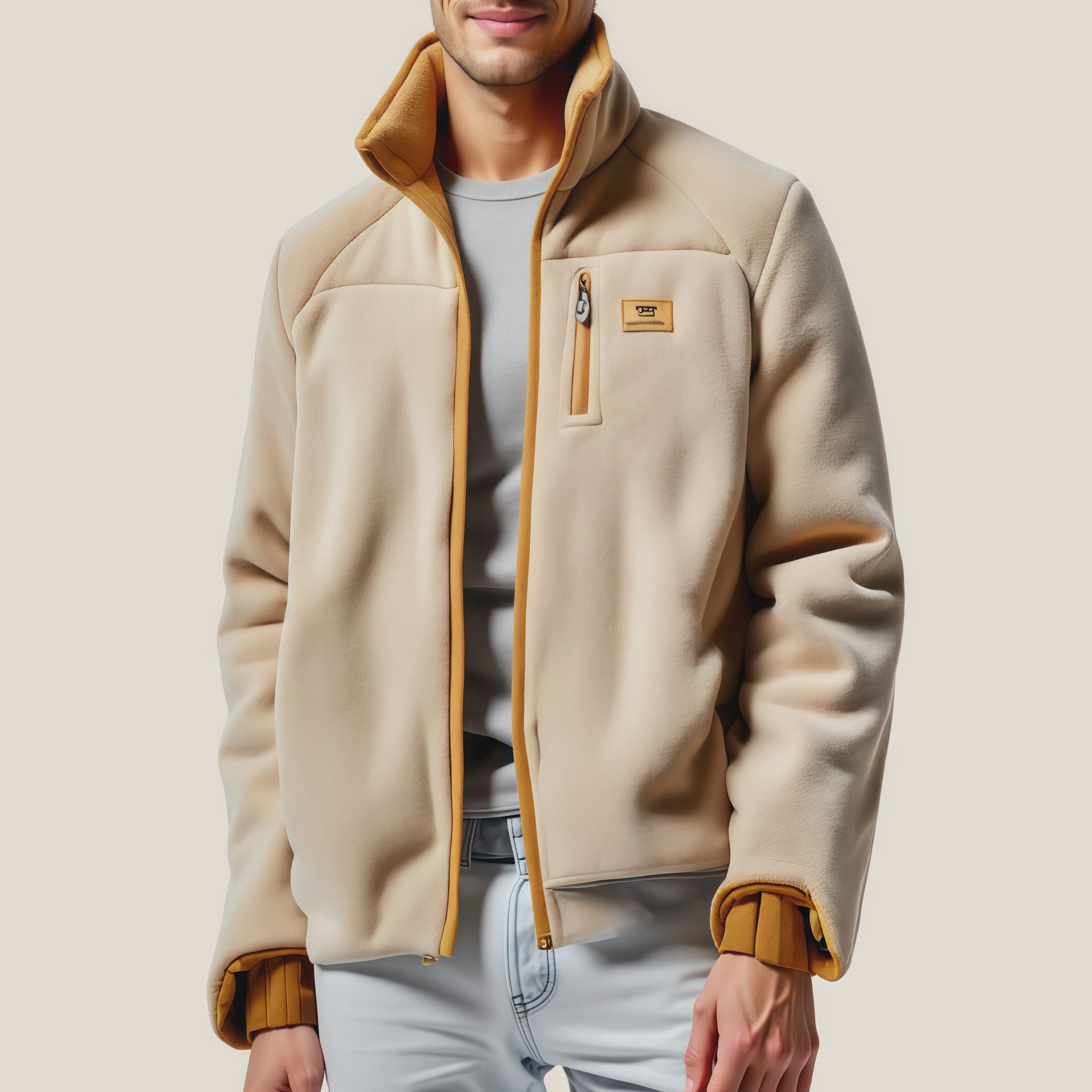 Warmth and Adventure: The Explorer Comfort Fleece Jacket